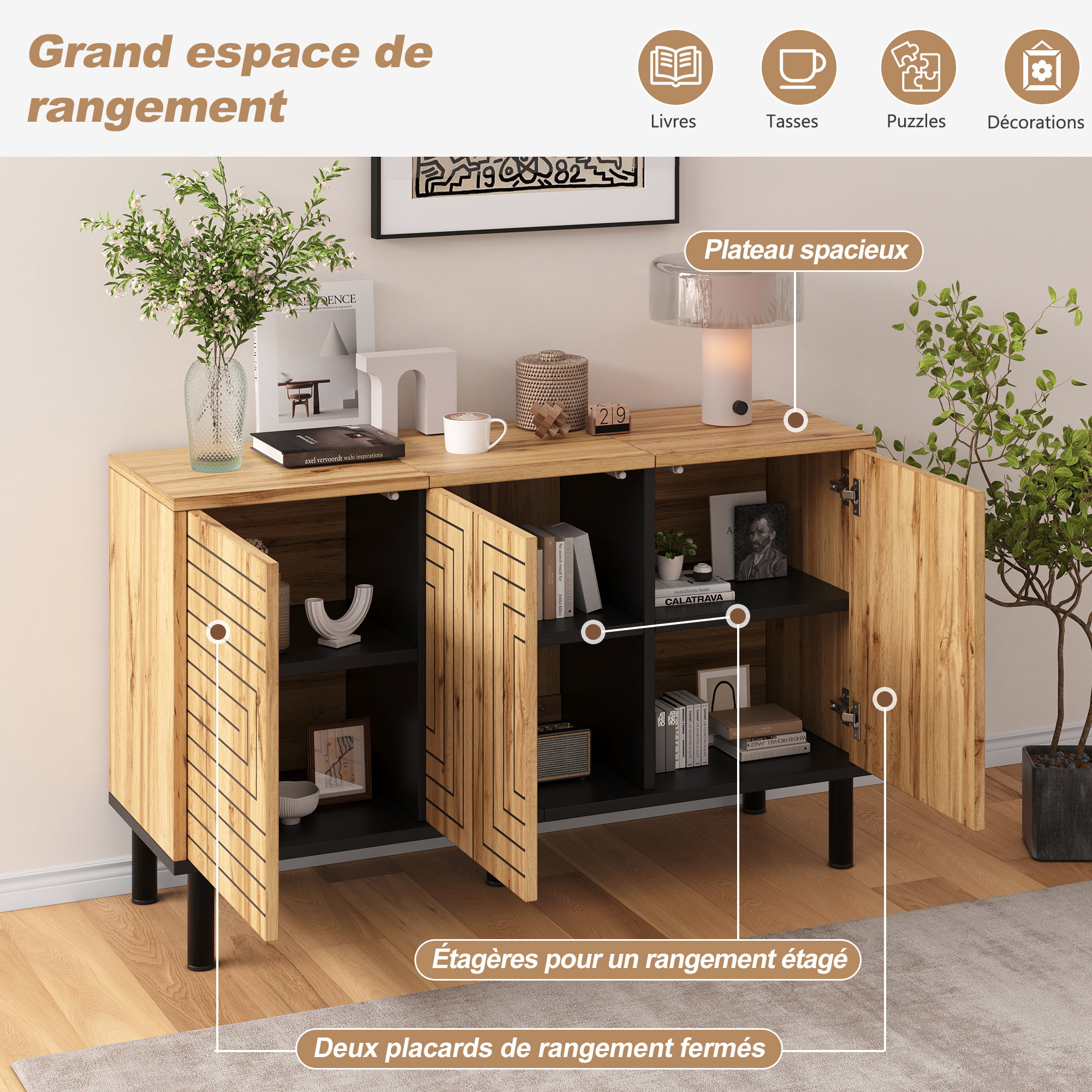 Présentation du buffet