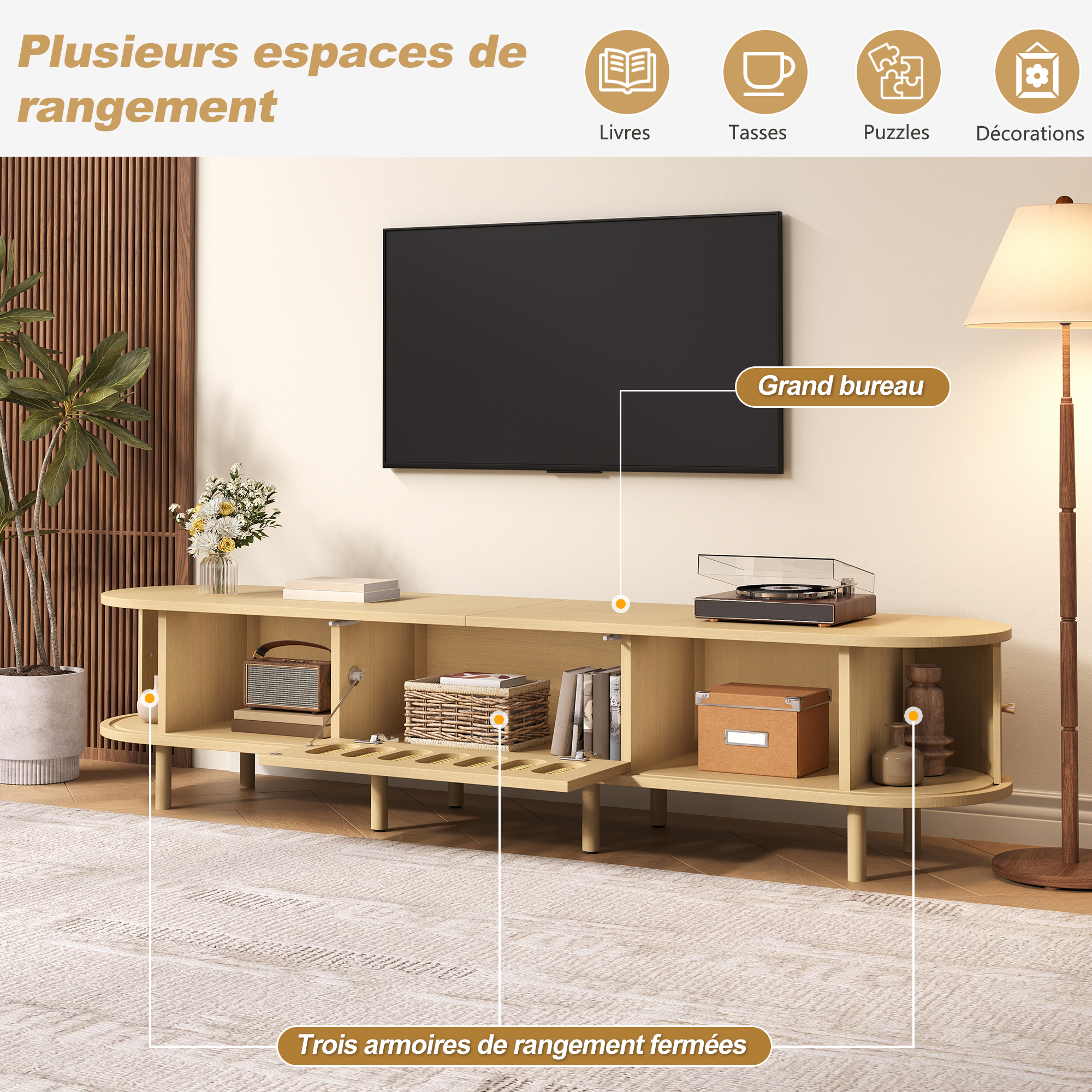 Meuble TV vue 8
