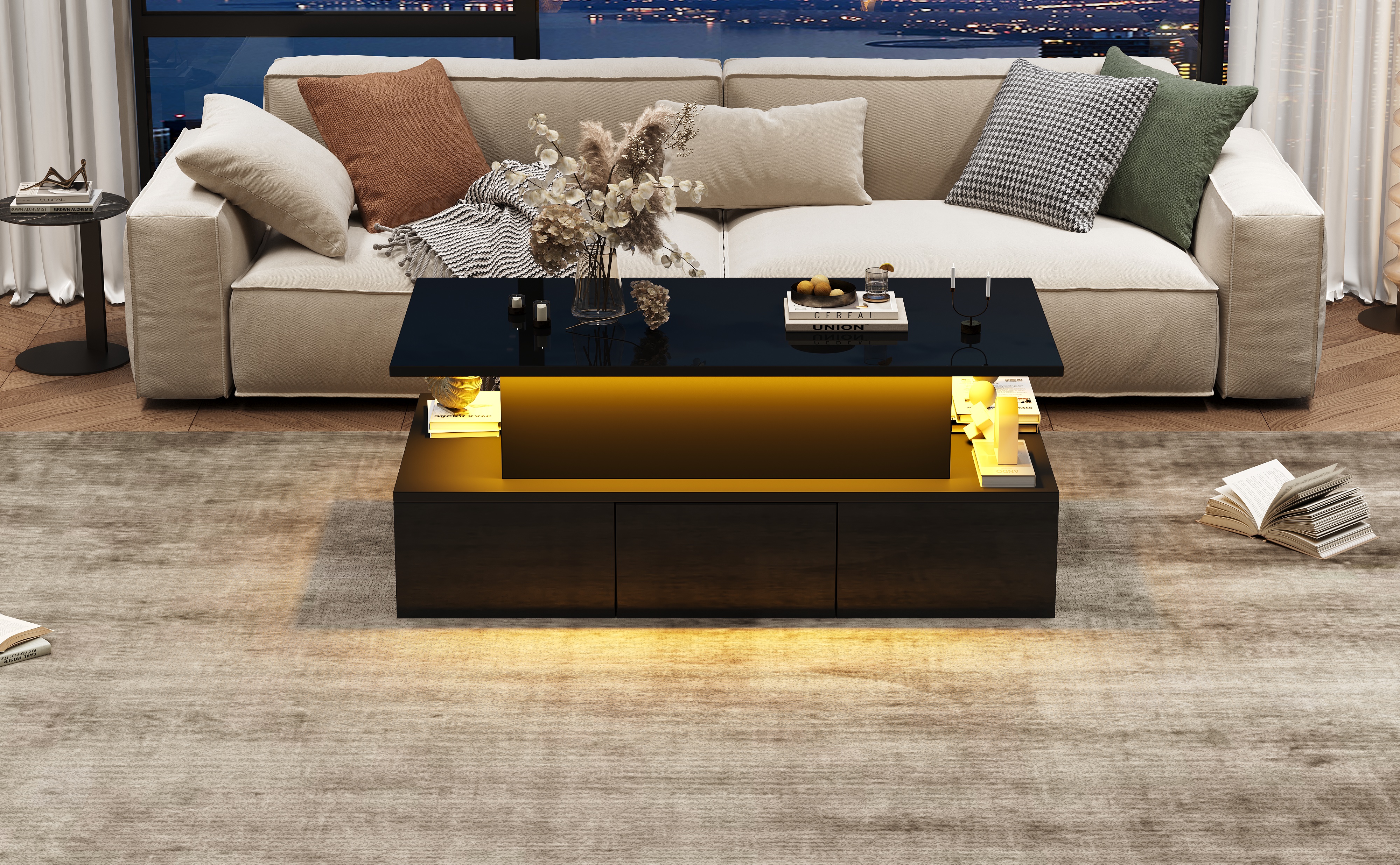 Détail du table basse