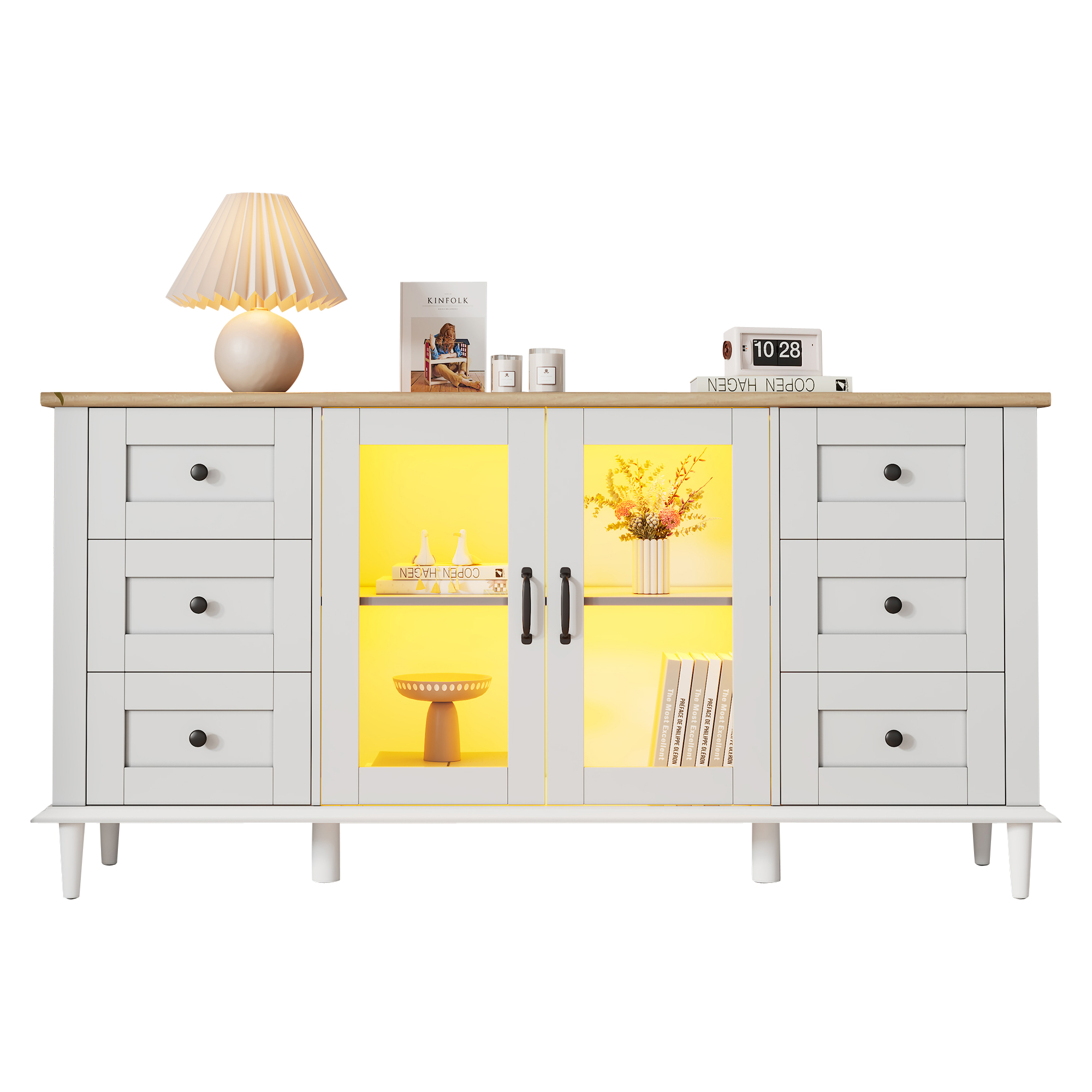 Sideboard dans un salon moderne