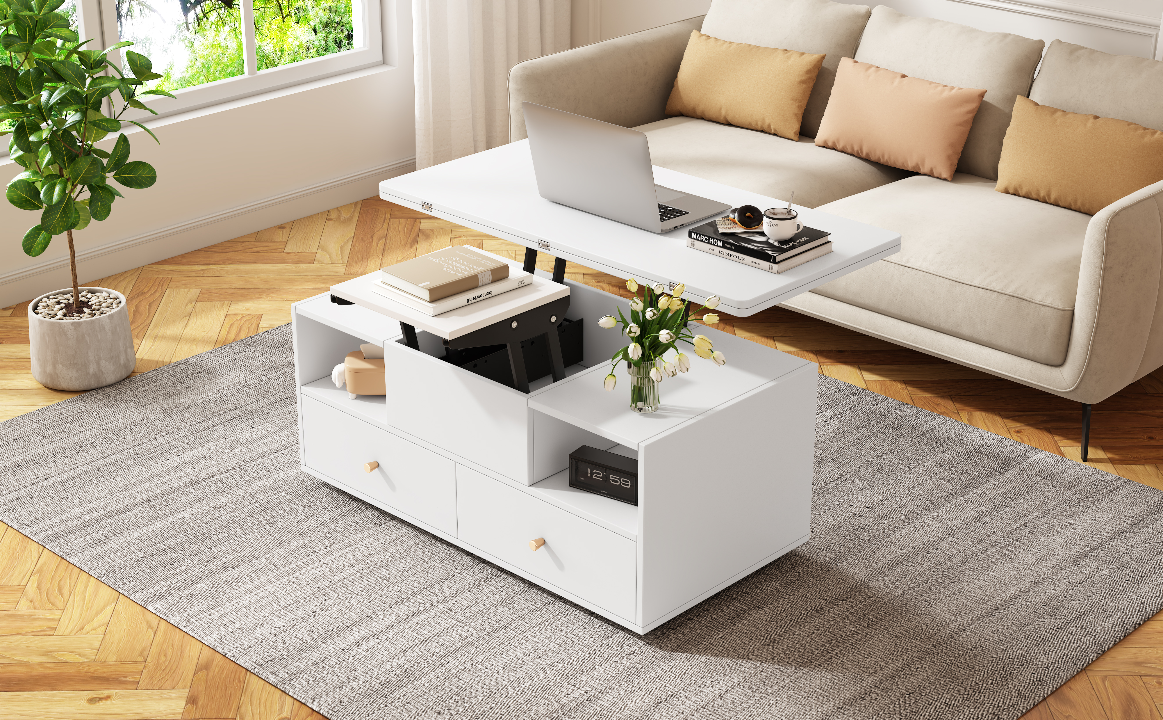 Détail du table basse