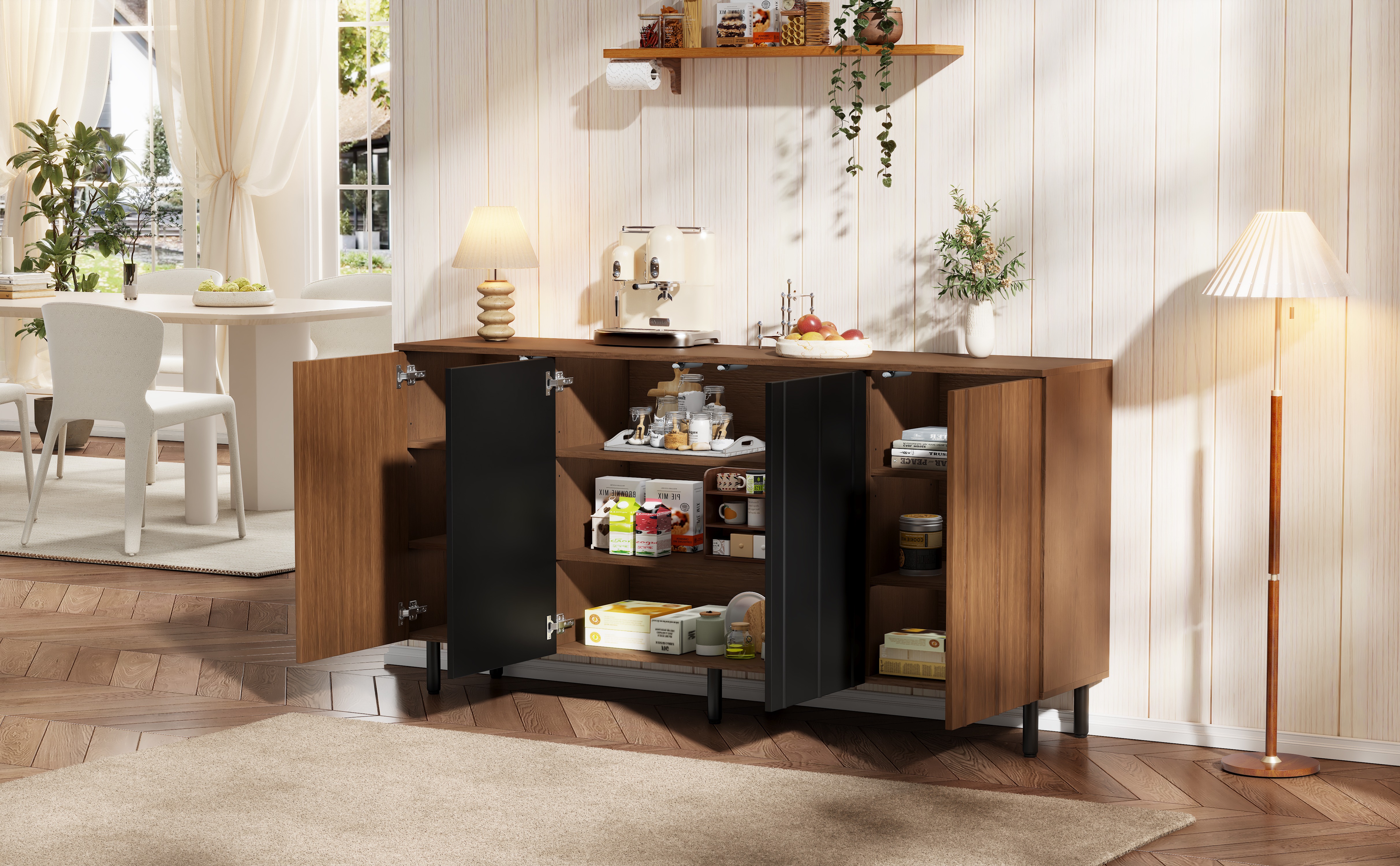 Présentation de café et déco