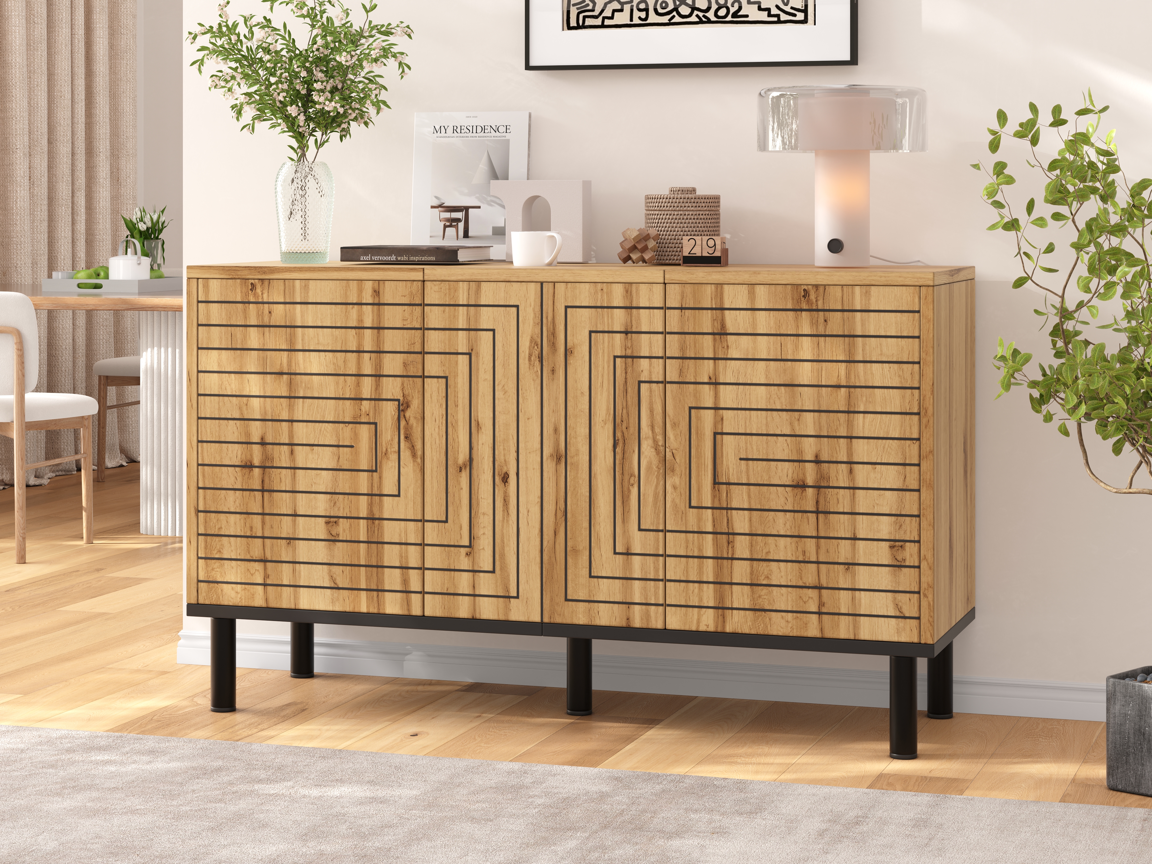 Détail du buffet