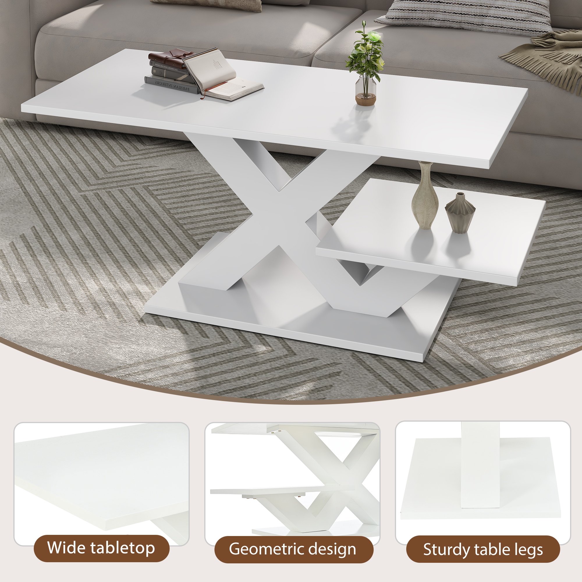 Détail du table basse