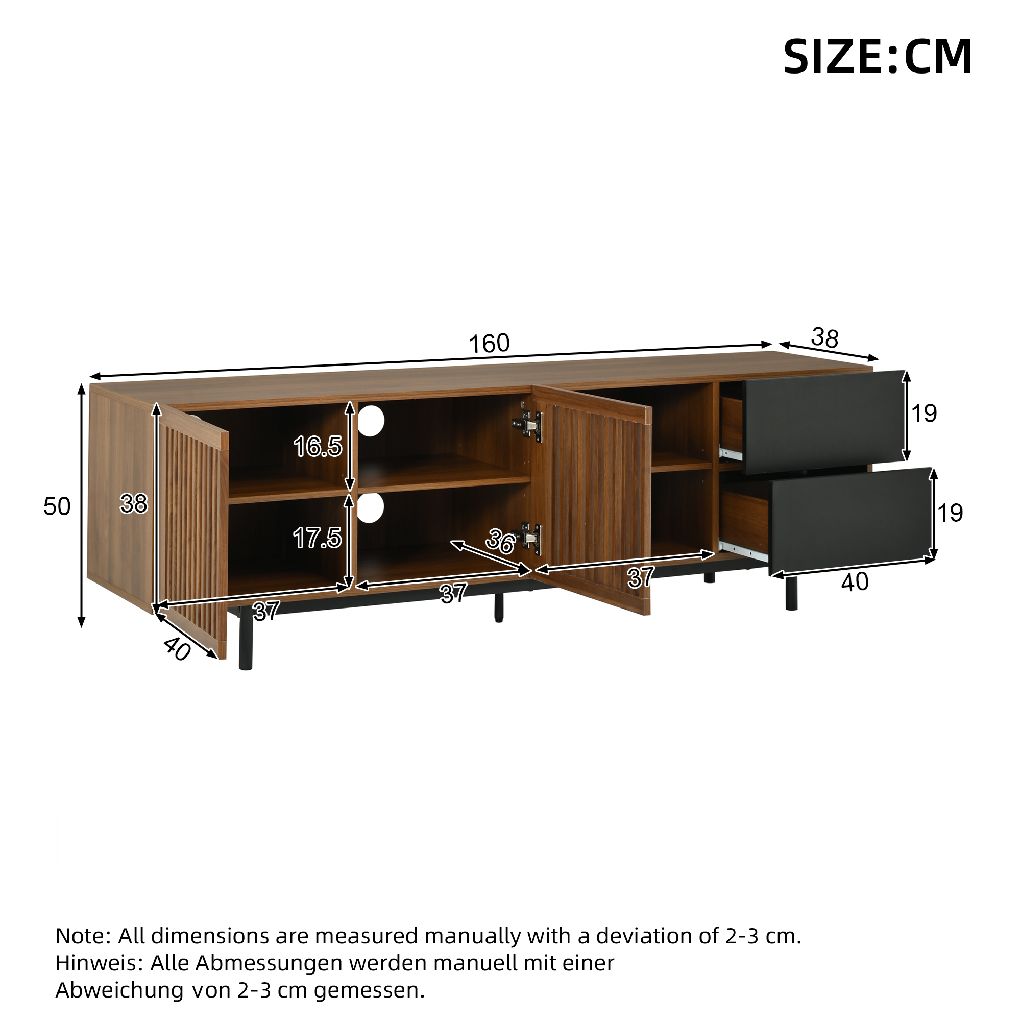 Meuble TV vue 3