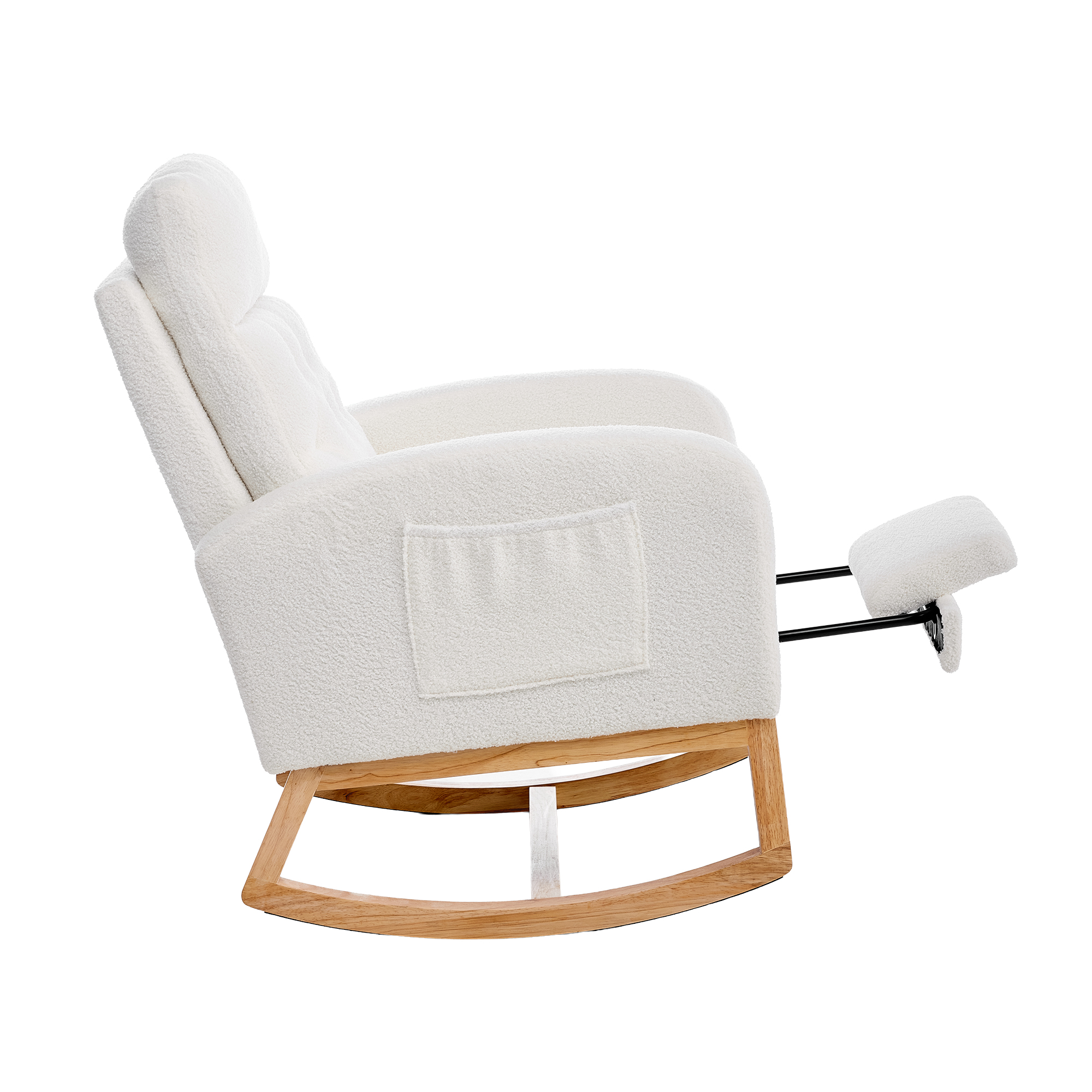 Détail du fauteuil à bascule