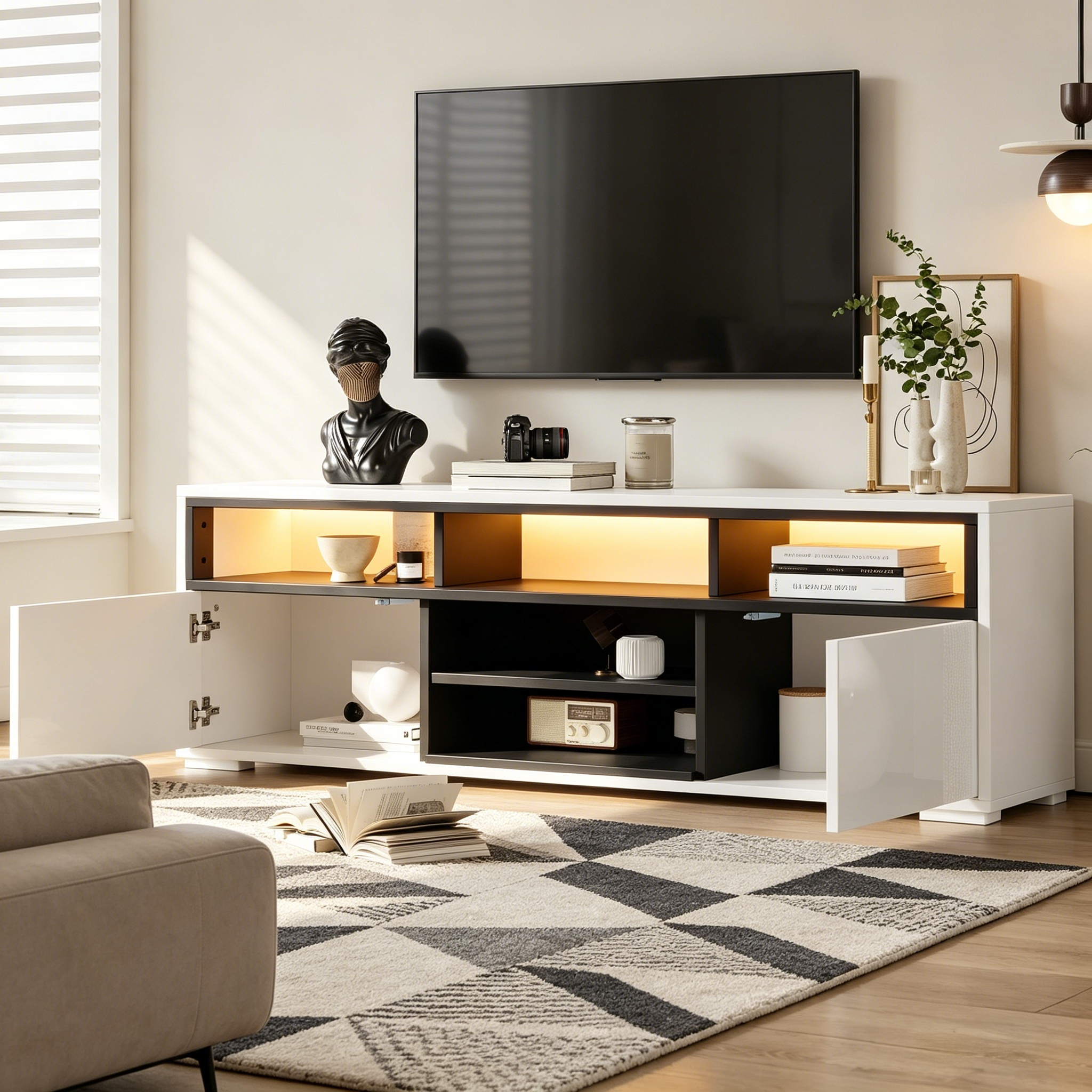 Décoration mise en scène par LED