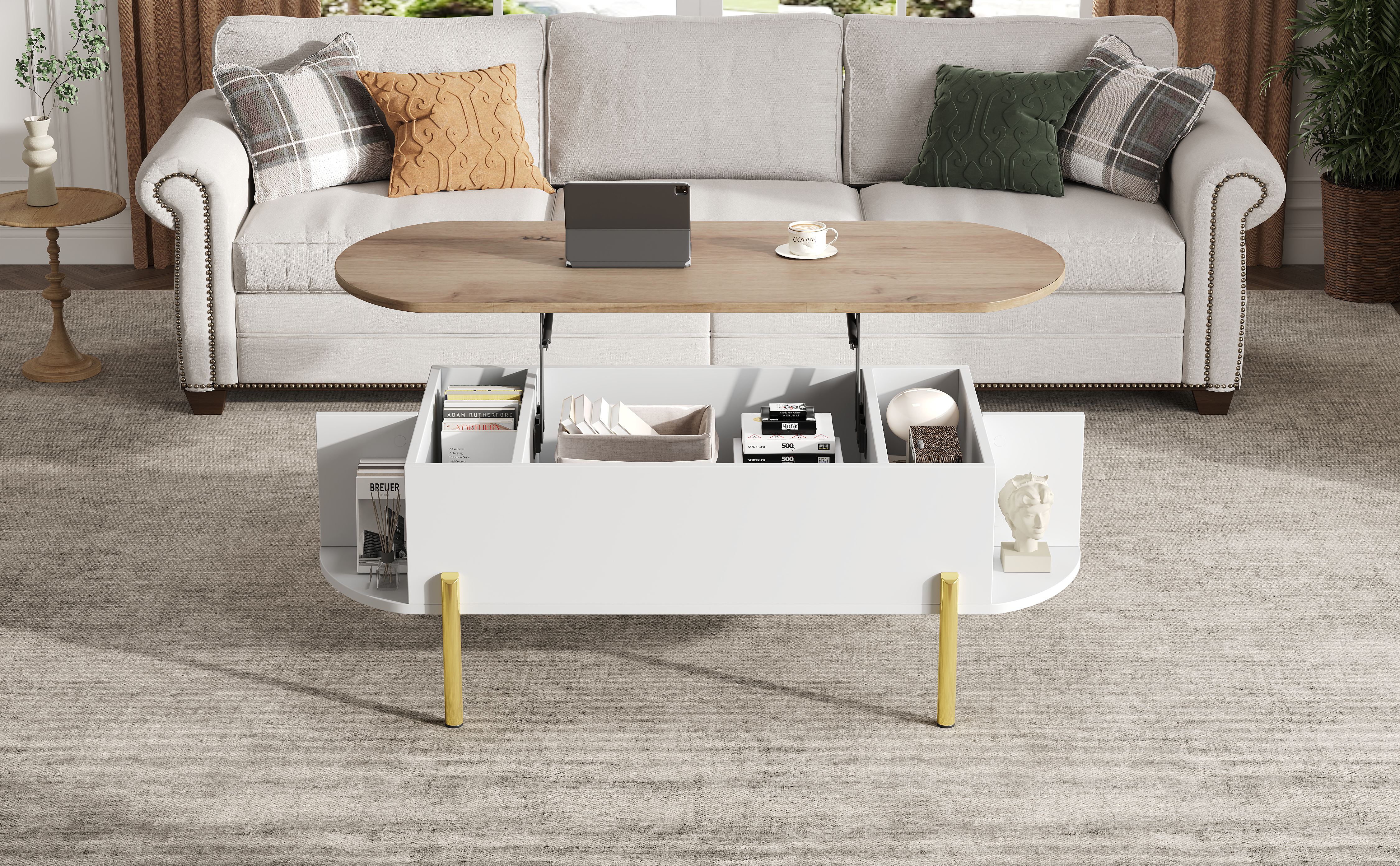 Détail du table basse
