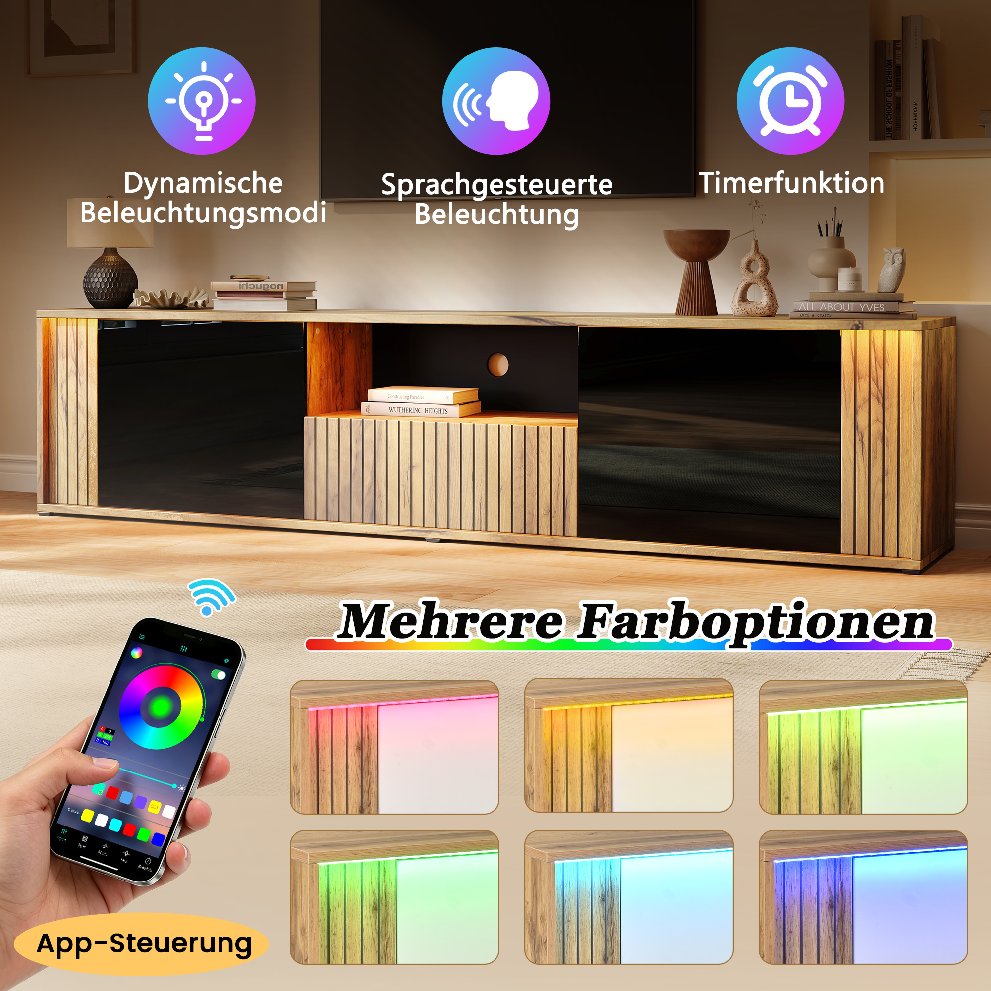 Meuble TV vue 8