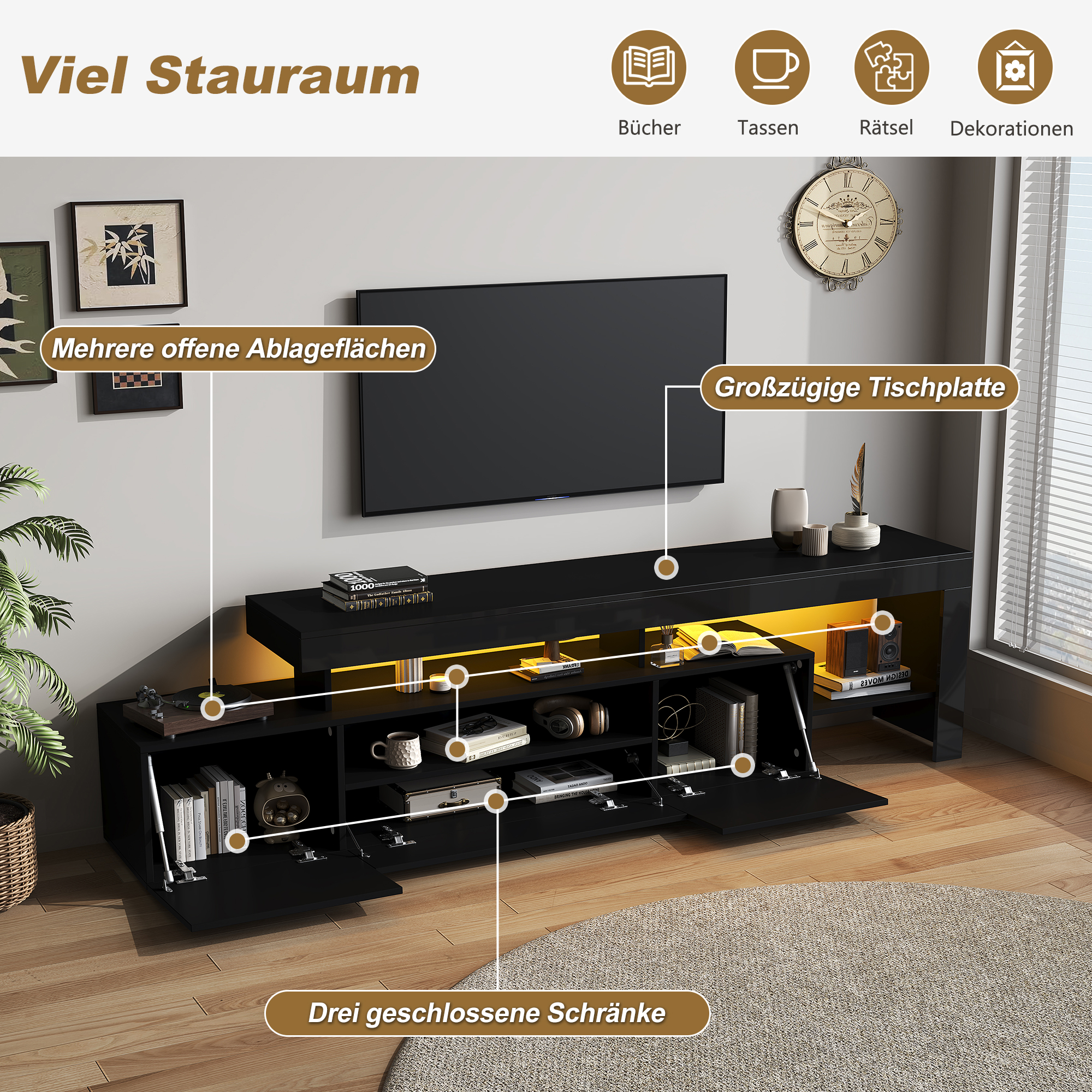Meuble TV vue 6