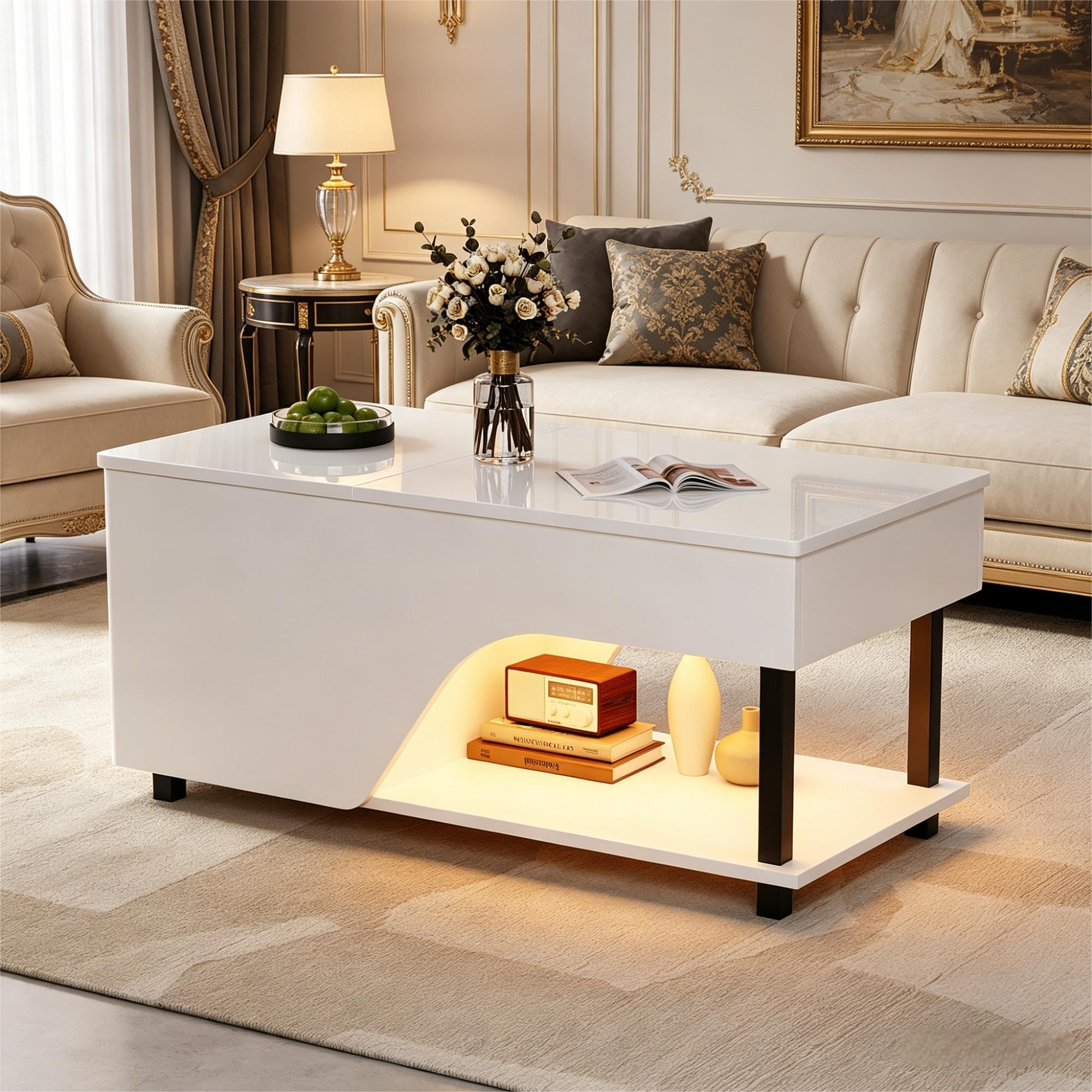 50 x 100 x 46 cm höhenverstellbarer Wohnzimmer-Cou