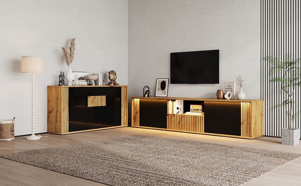 Ein Zwei Türen und eine Schublade TV-Schrank (180×