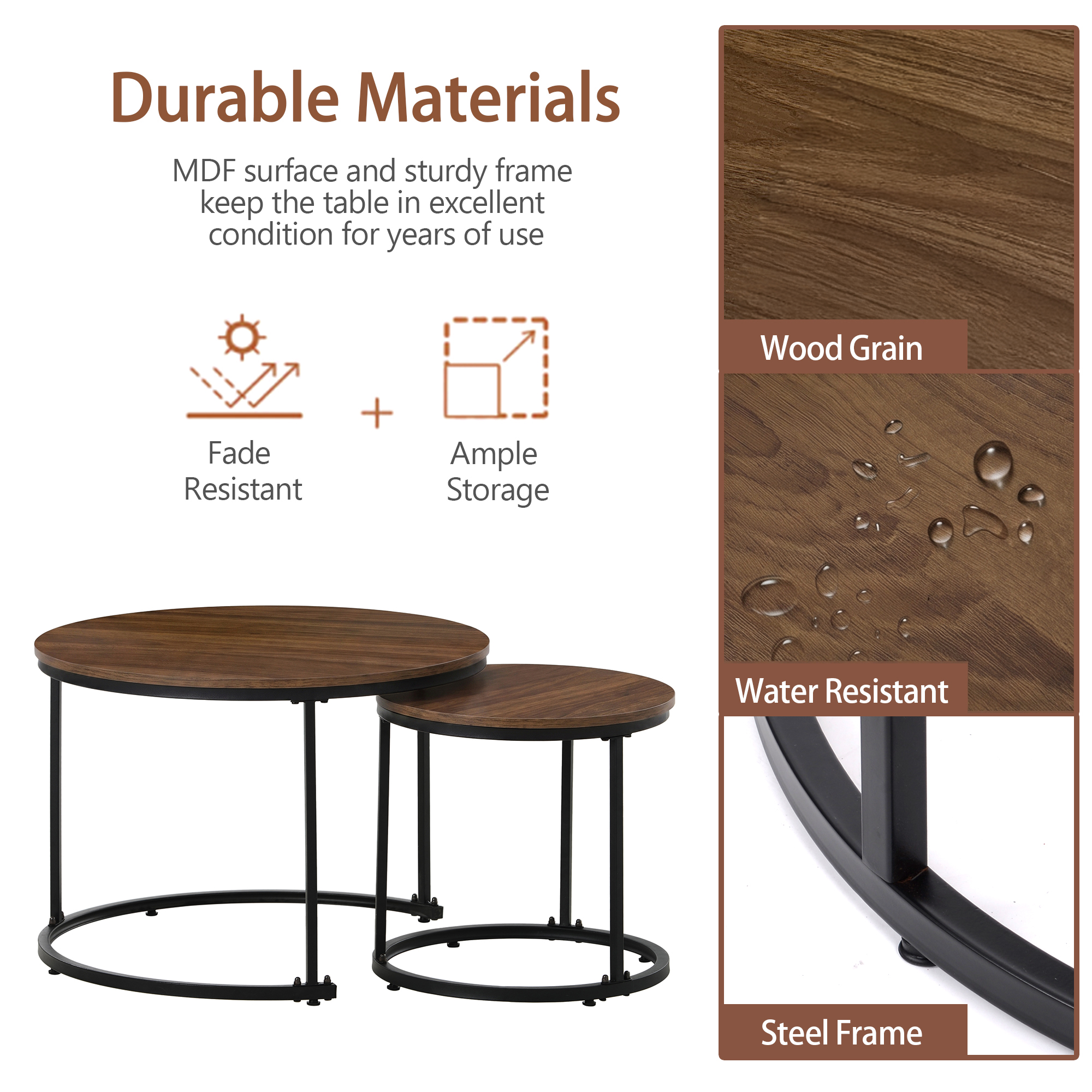 Détail du table basse