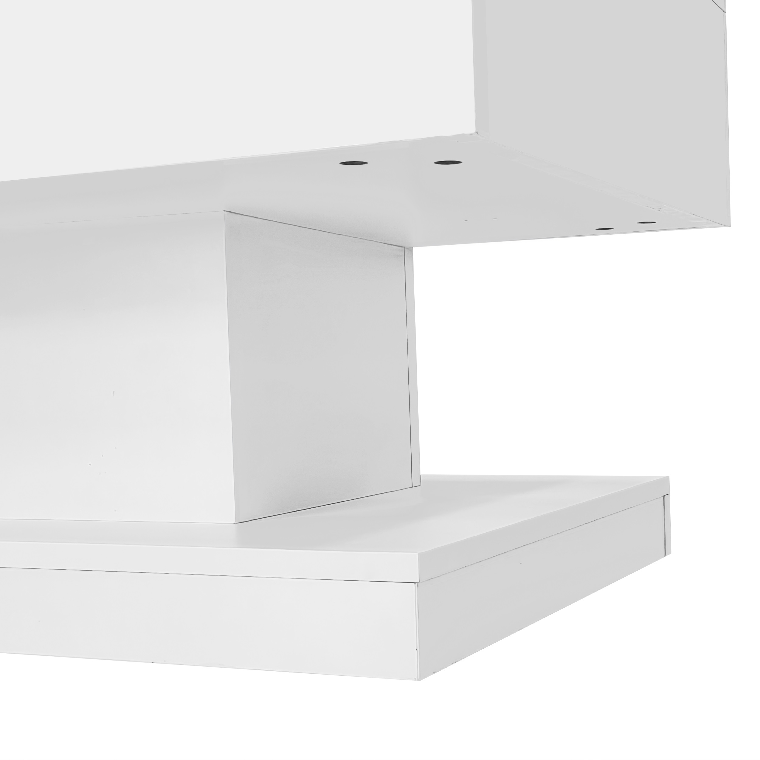 Table basse blanche relevable coulissante - vue 8