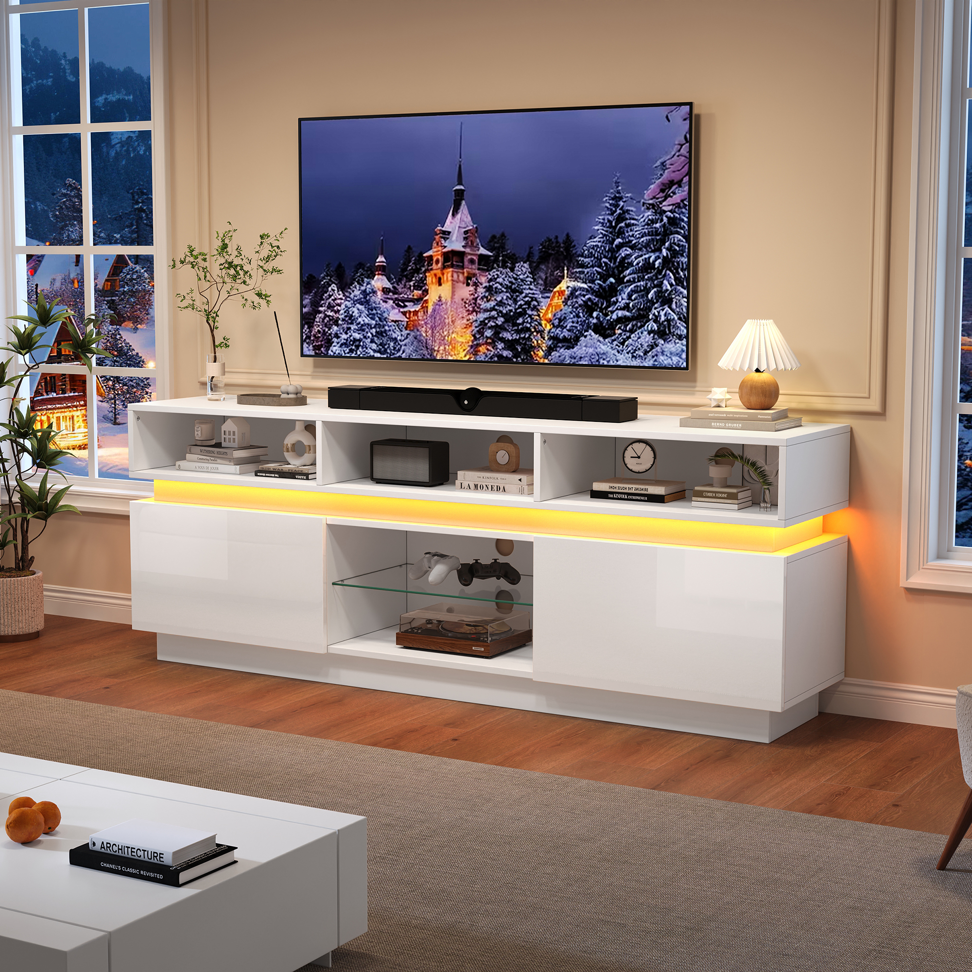 160*35*60 cm großer TV-Ständer für das Wohnzimmer,