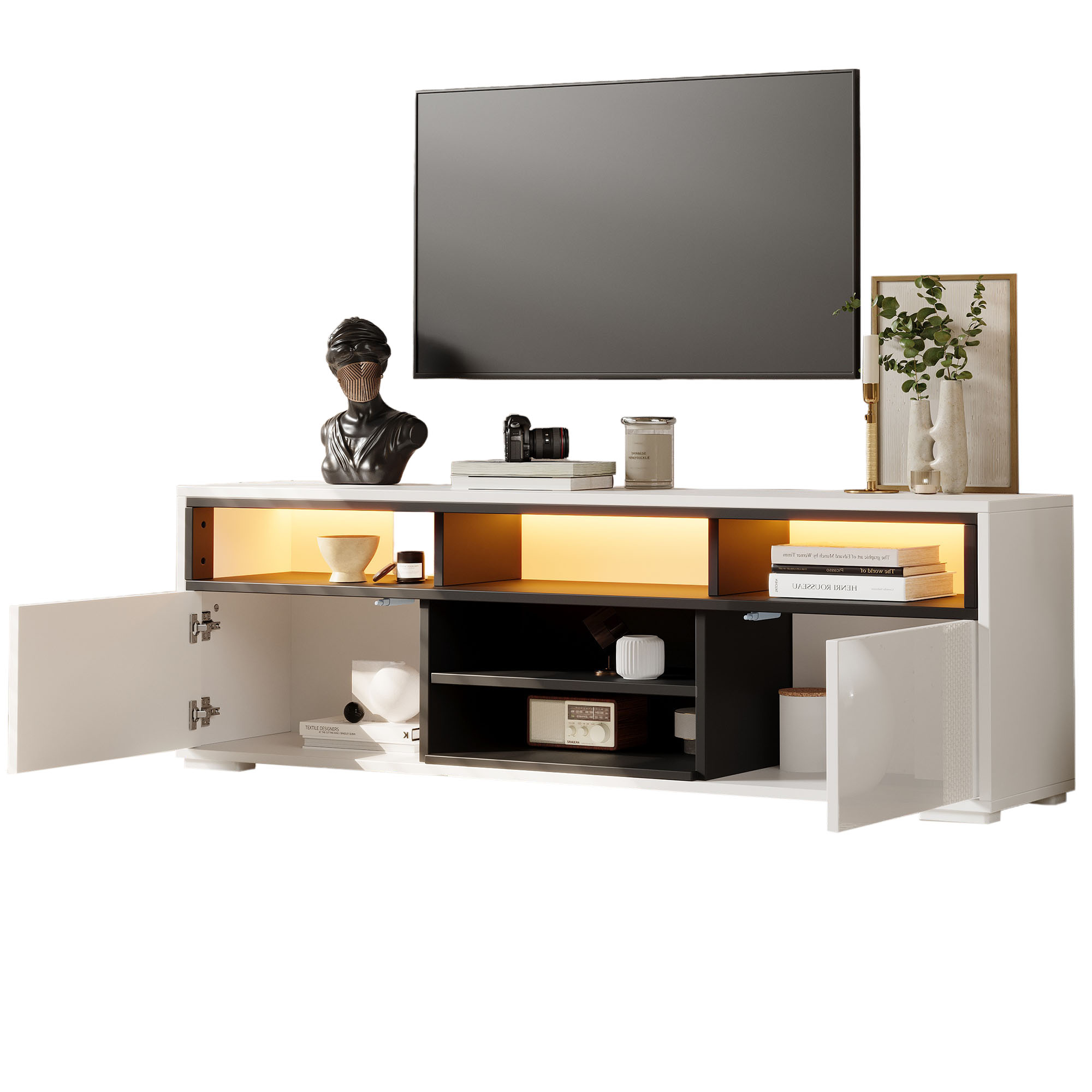 Rangement flexible pour salon