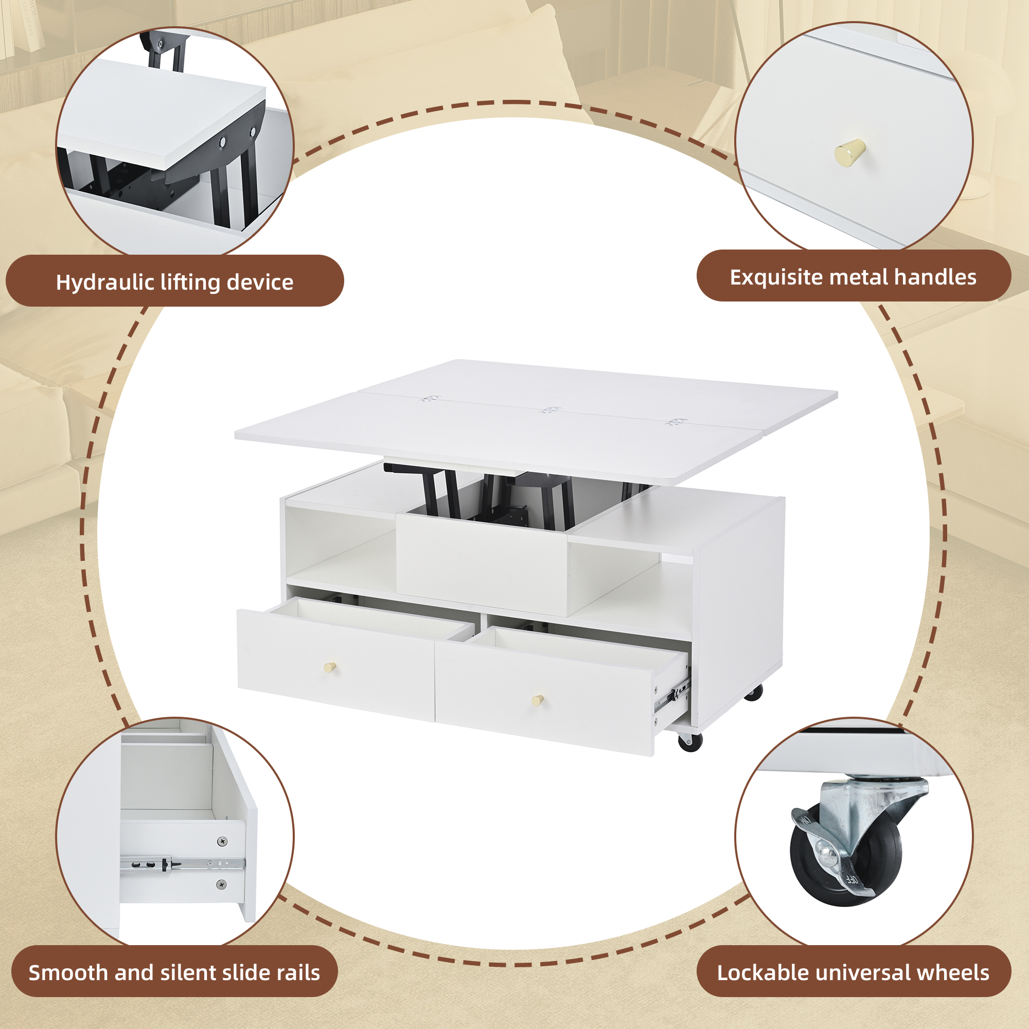 Présentation du table basse