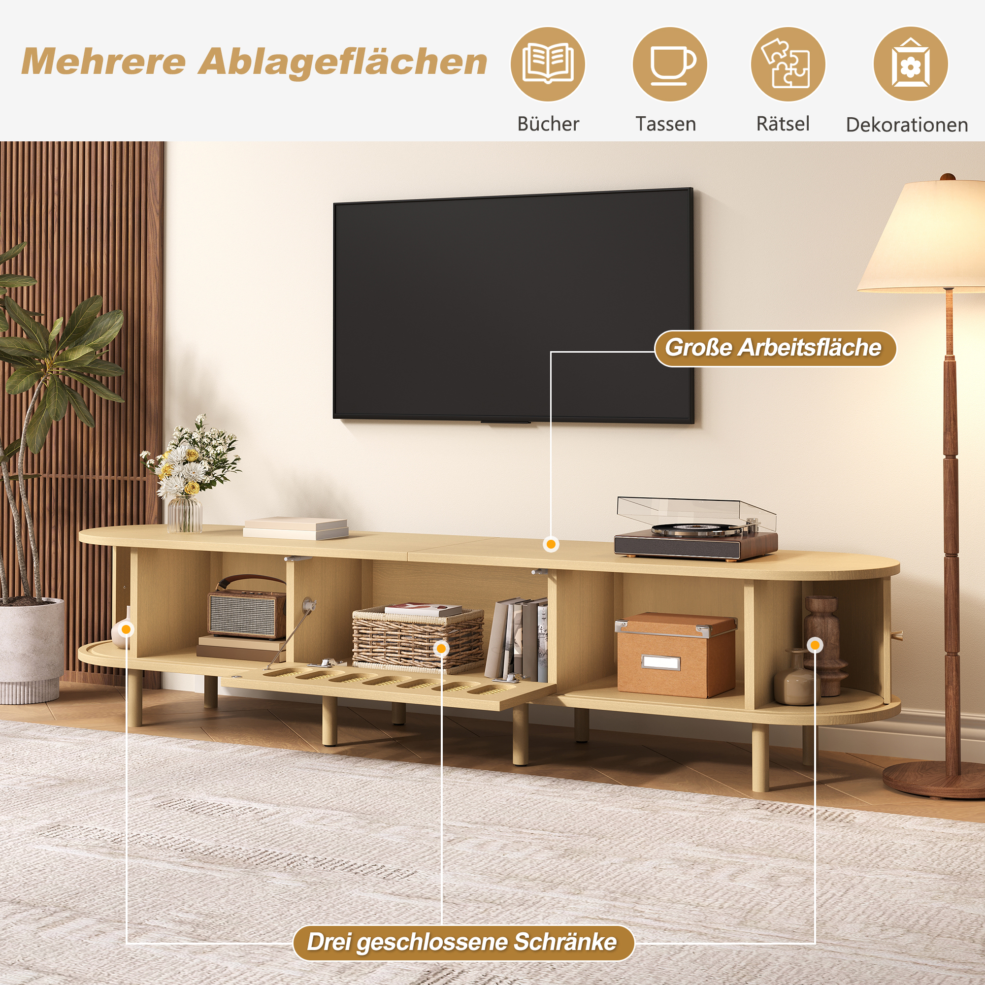 Meuble TV vue 6