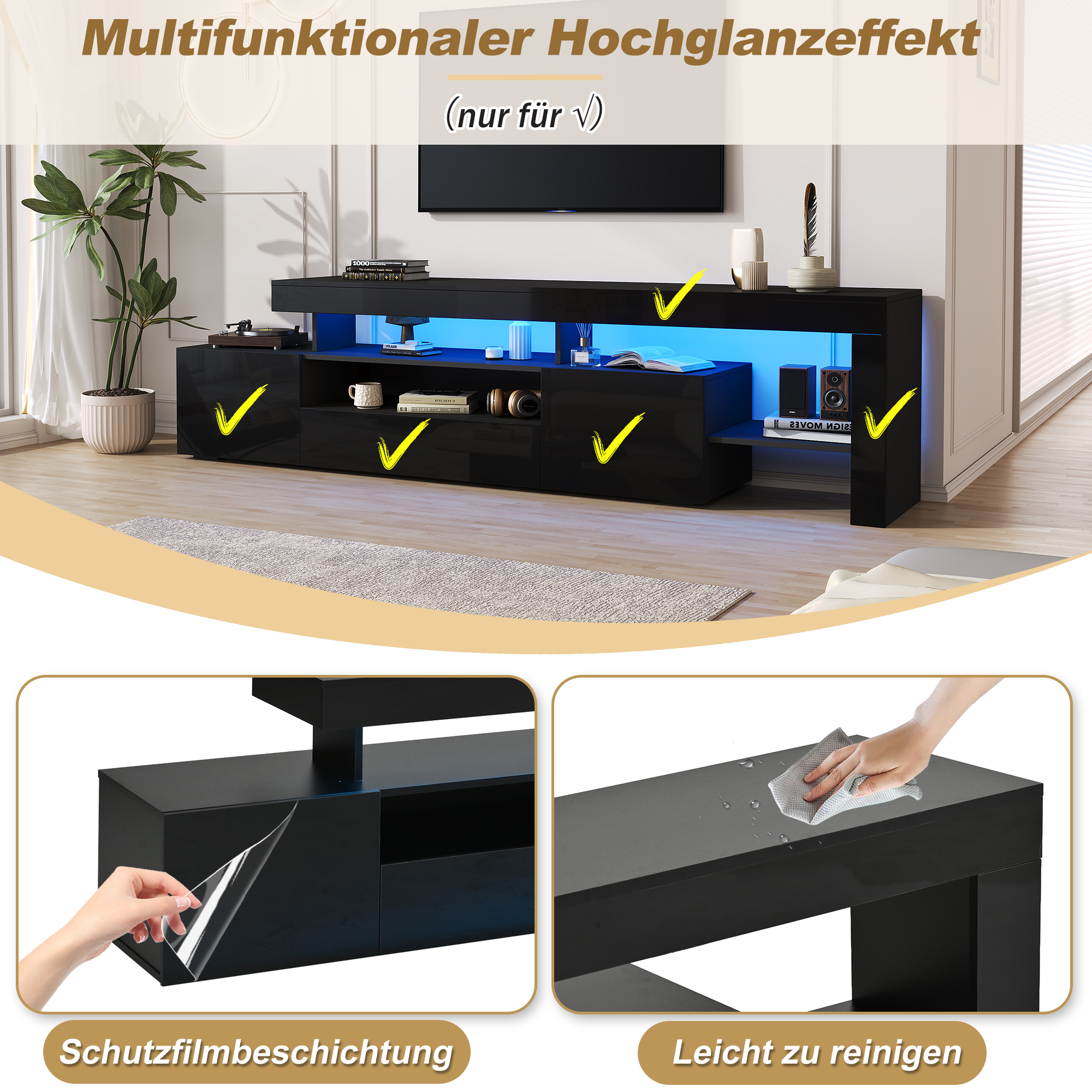 Meuble TV vue 5