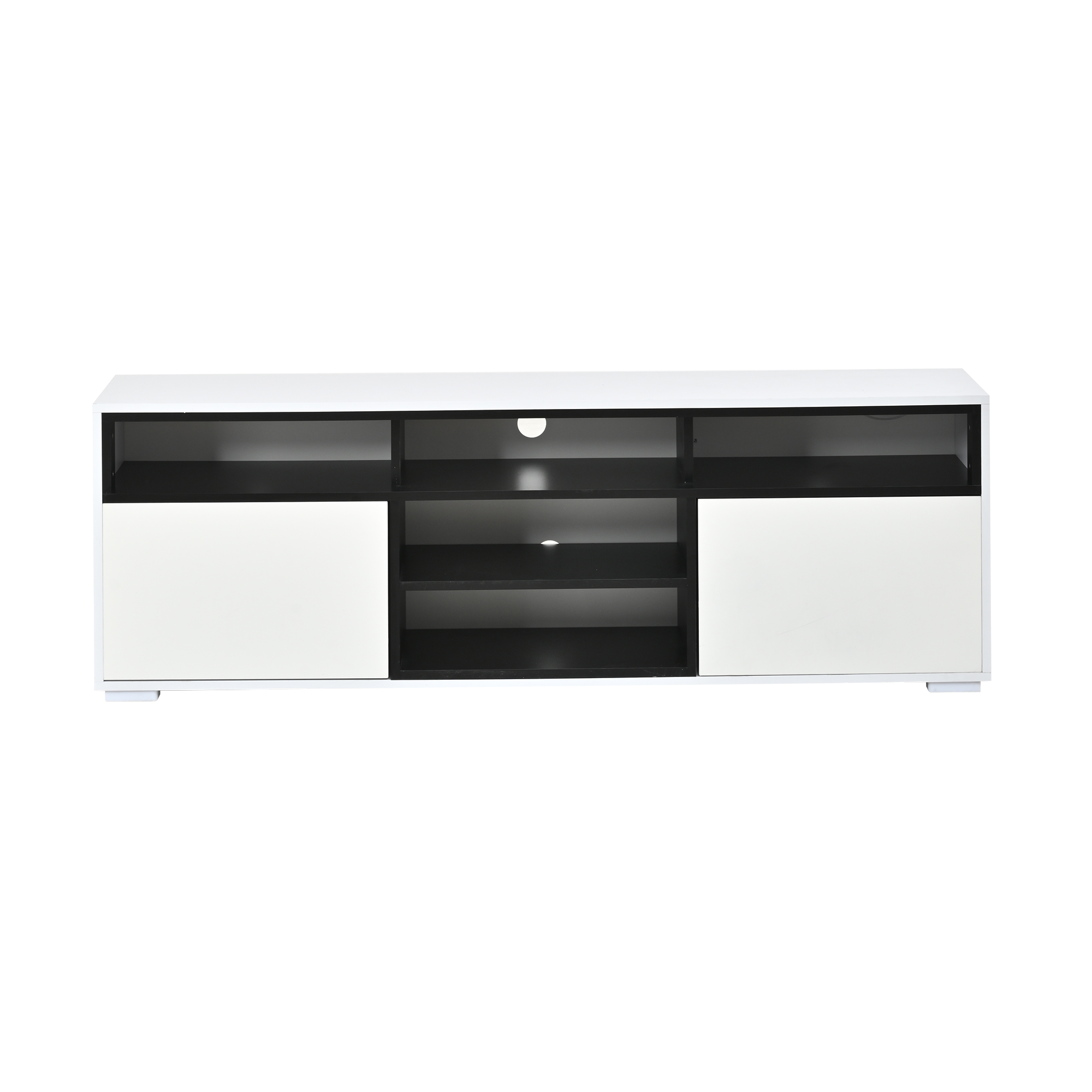 Vue d'ensemble du meuble TV