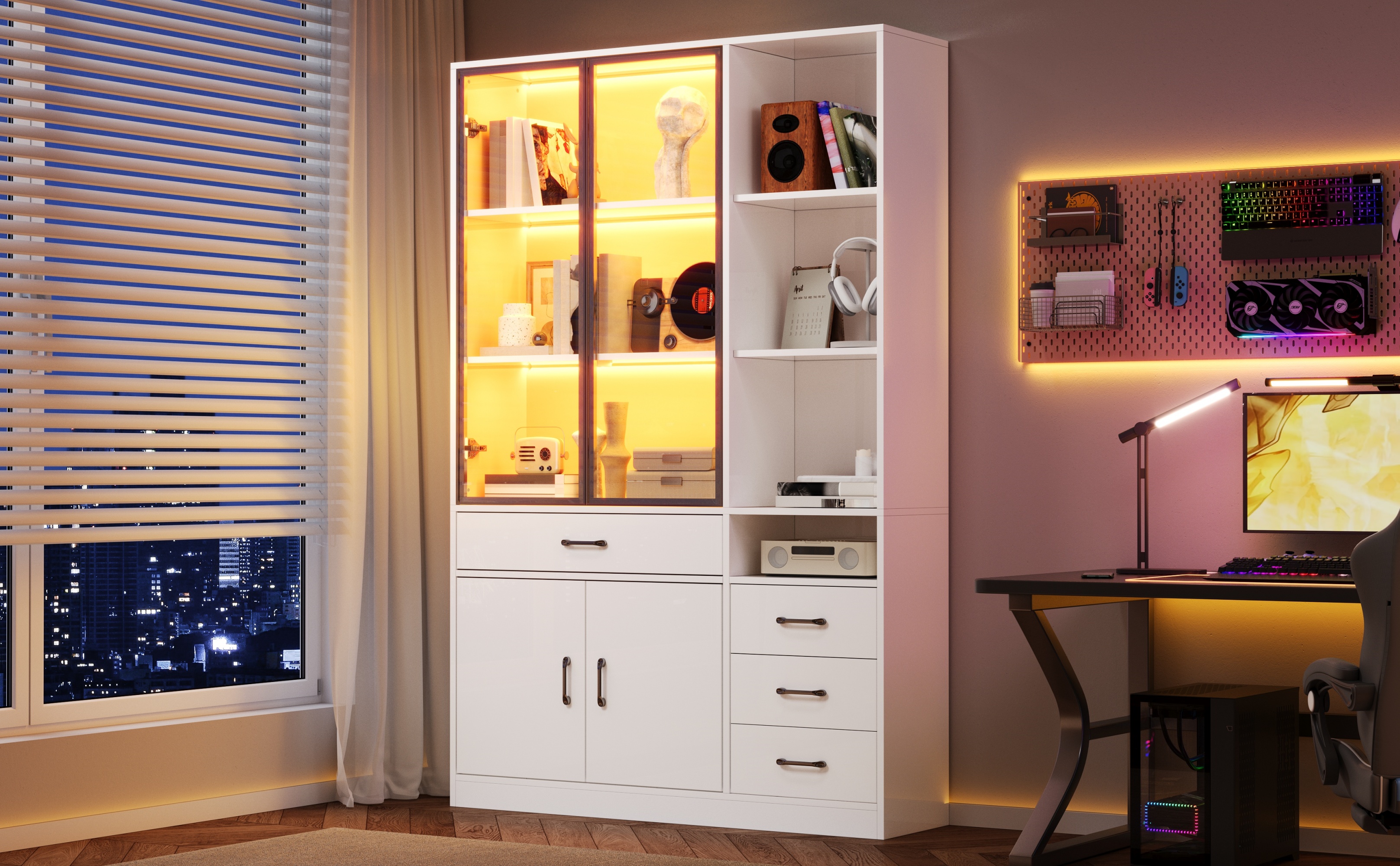Présentation du vitrine