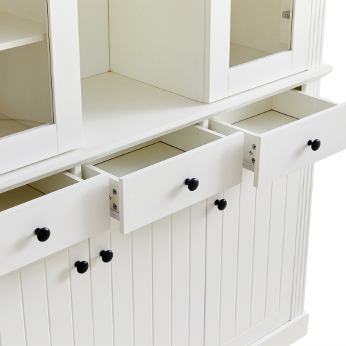 Portes acryliques et tiroirs