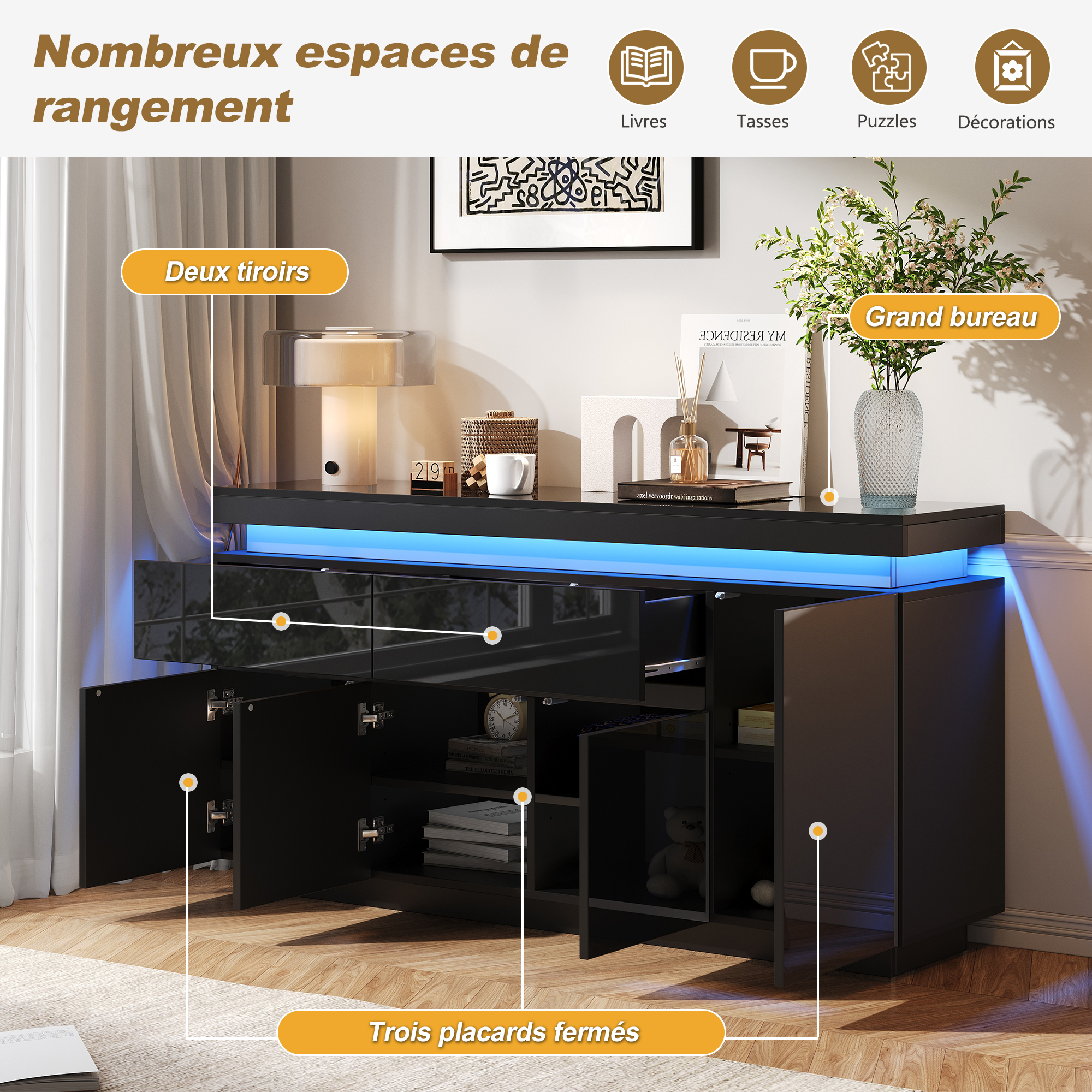 Façades, accès et détails fonctionnels