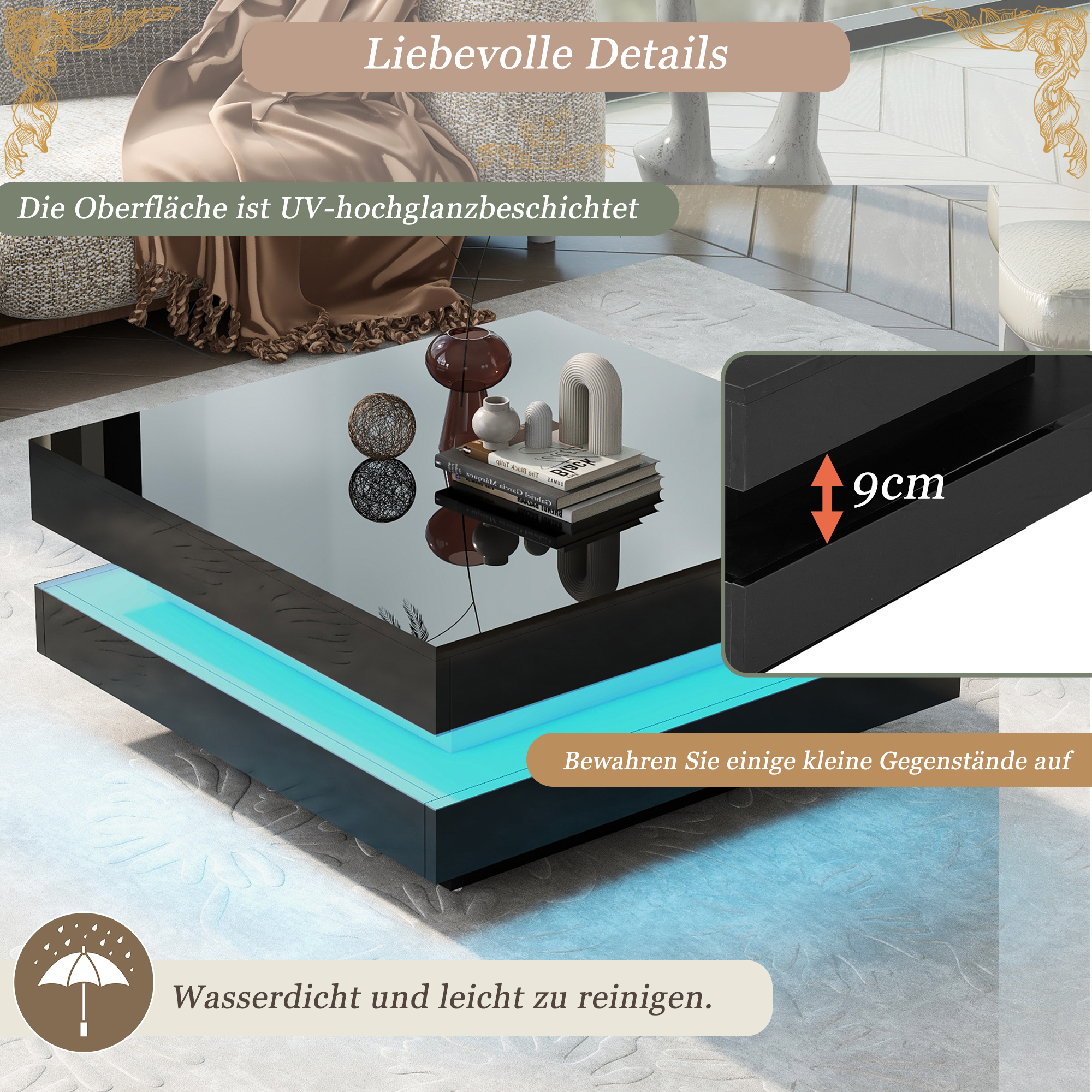 Présentation du table basse