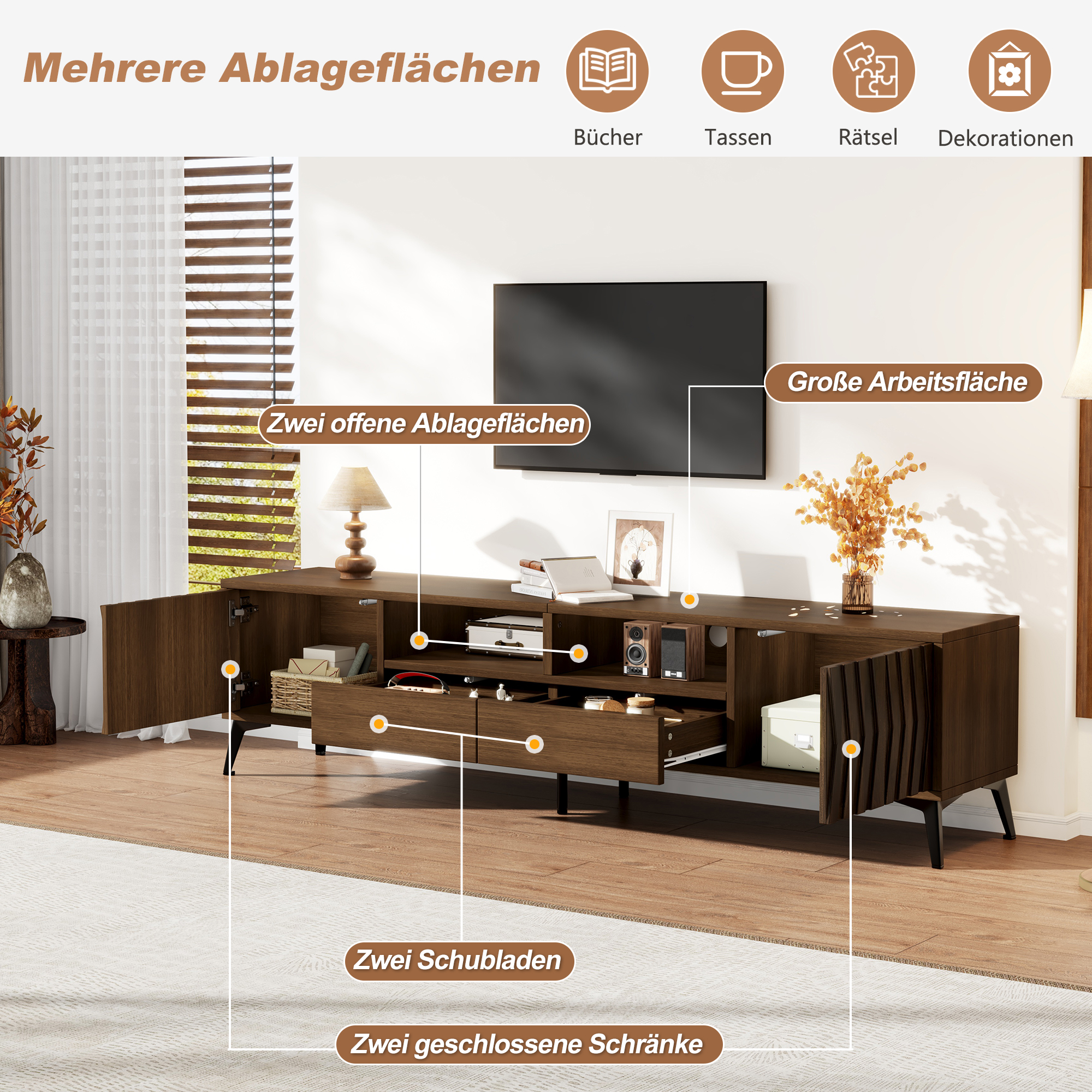 Meuble TV vue 6