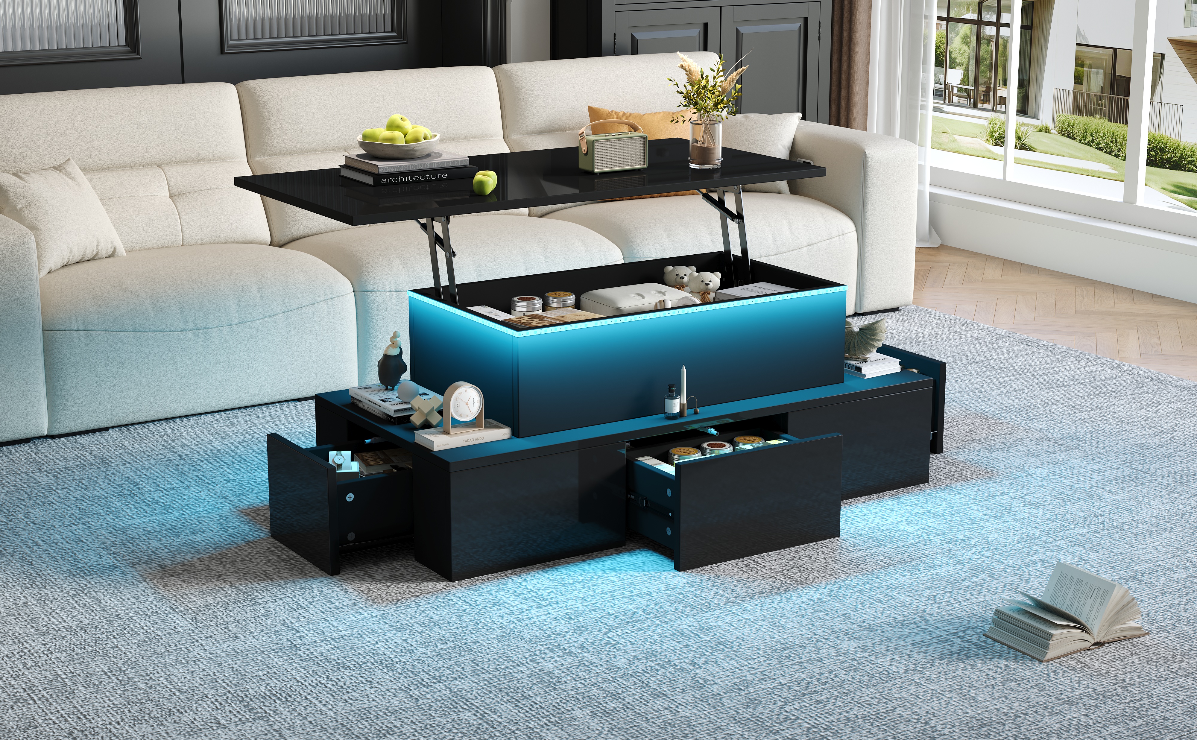 Détail du table basse
