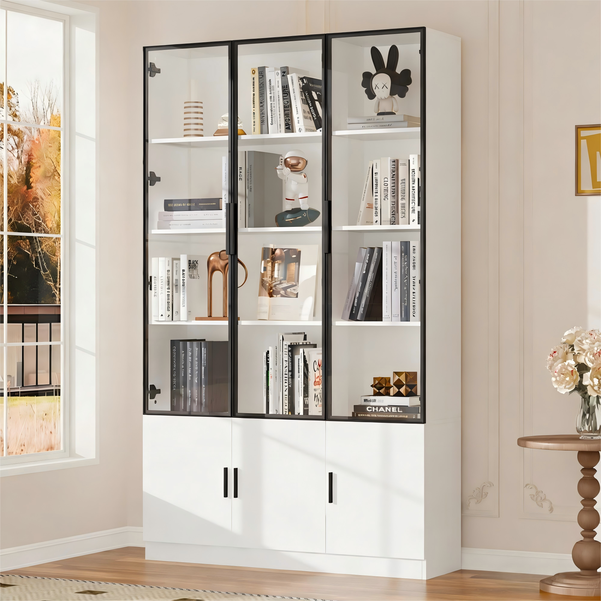 Présentation du vitrine