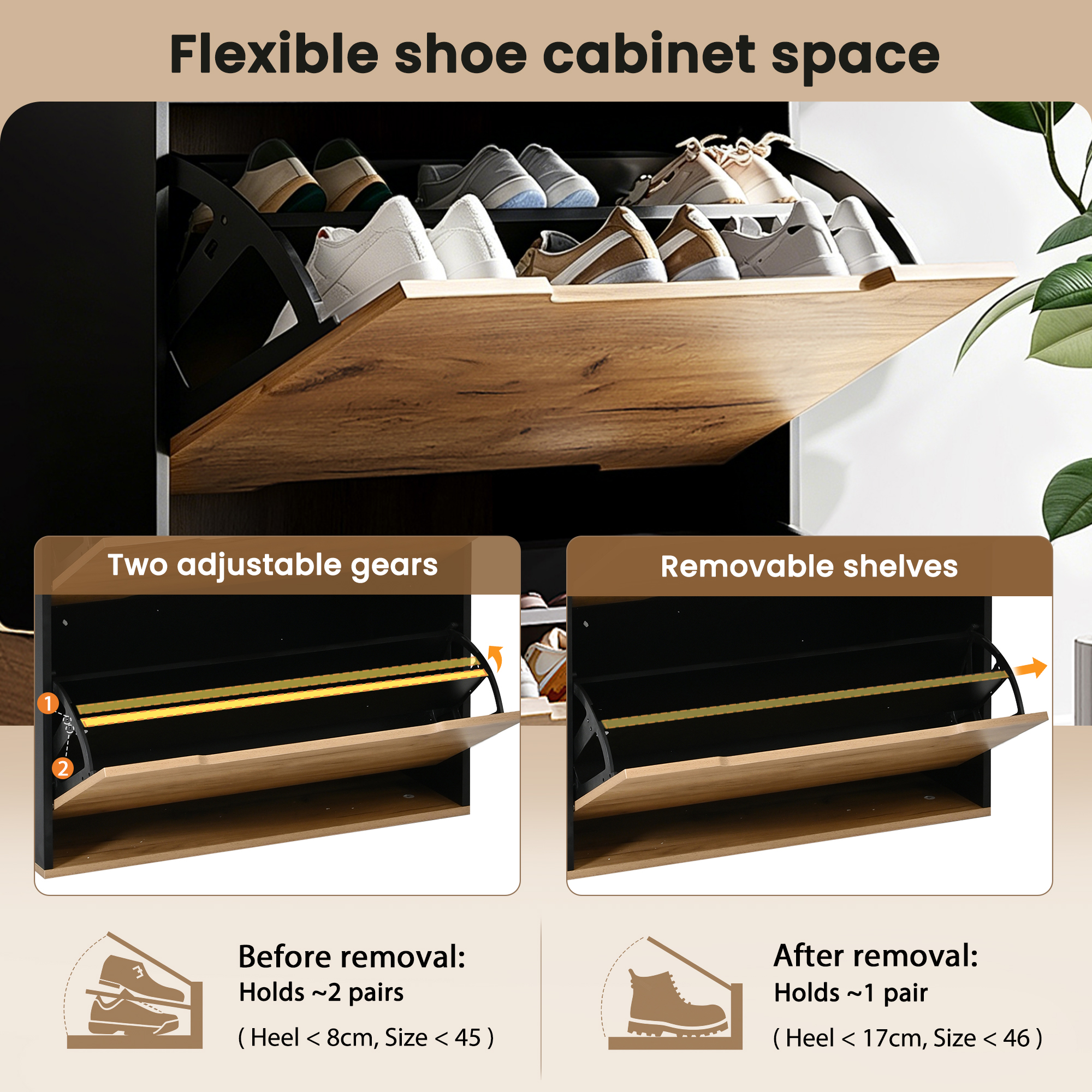 Meuble d'entrée modulaire - Vue principale