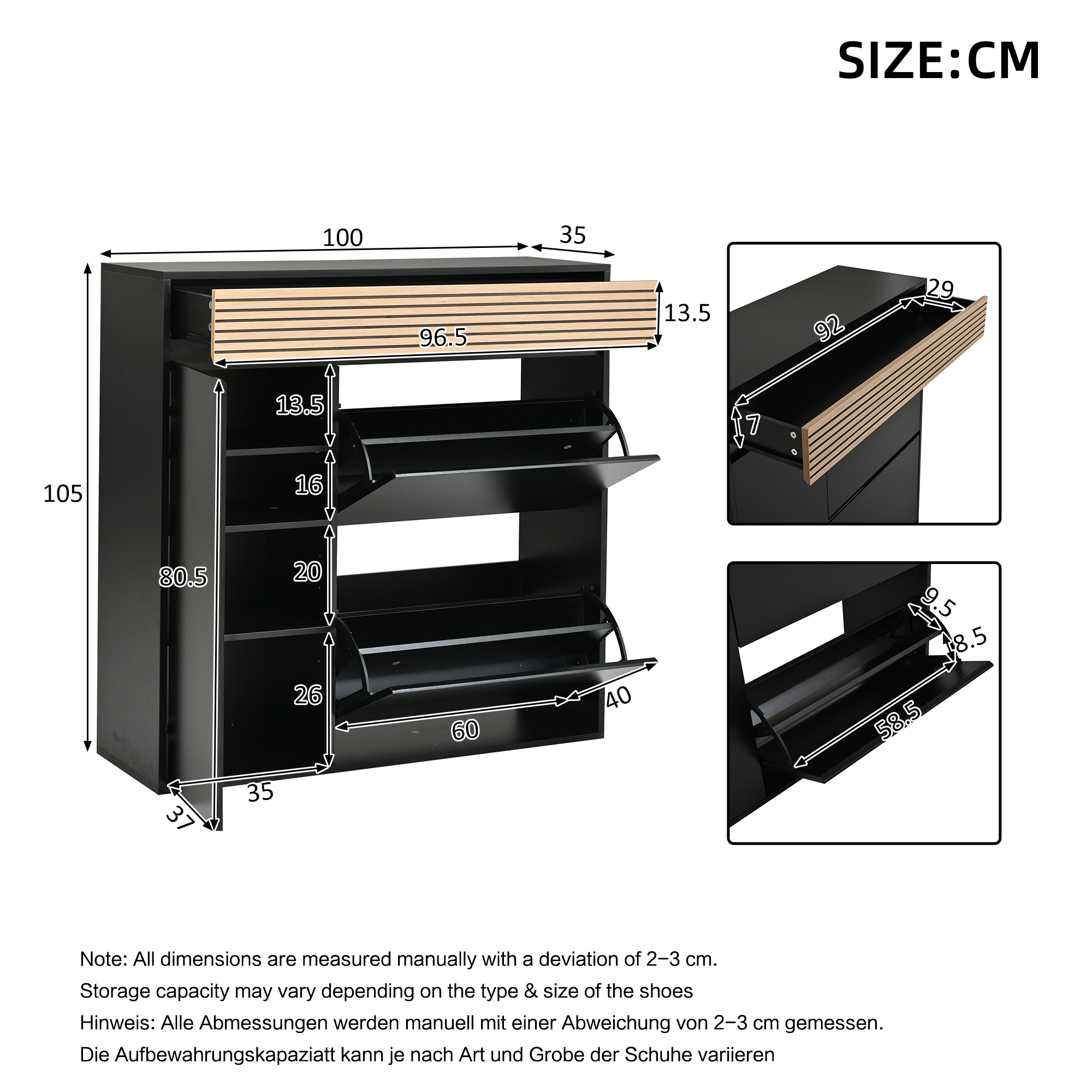 Armoire à chaussures vue 4