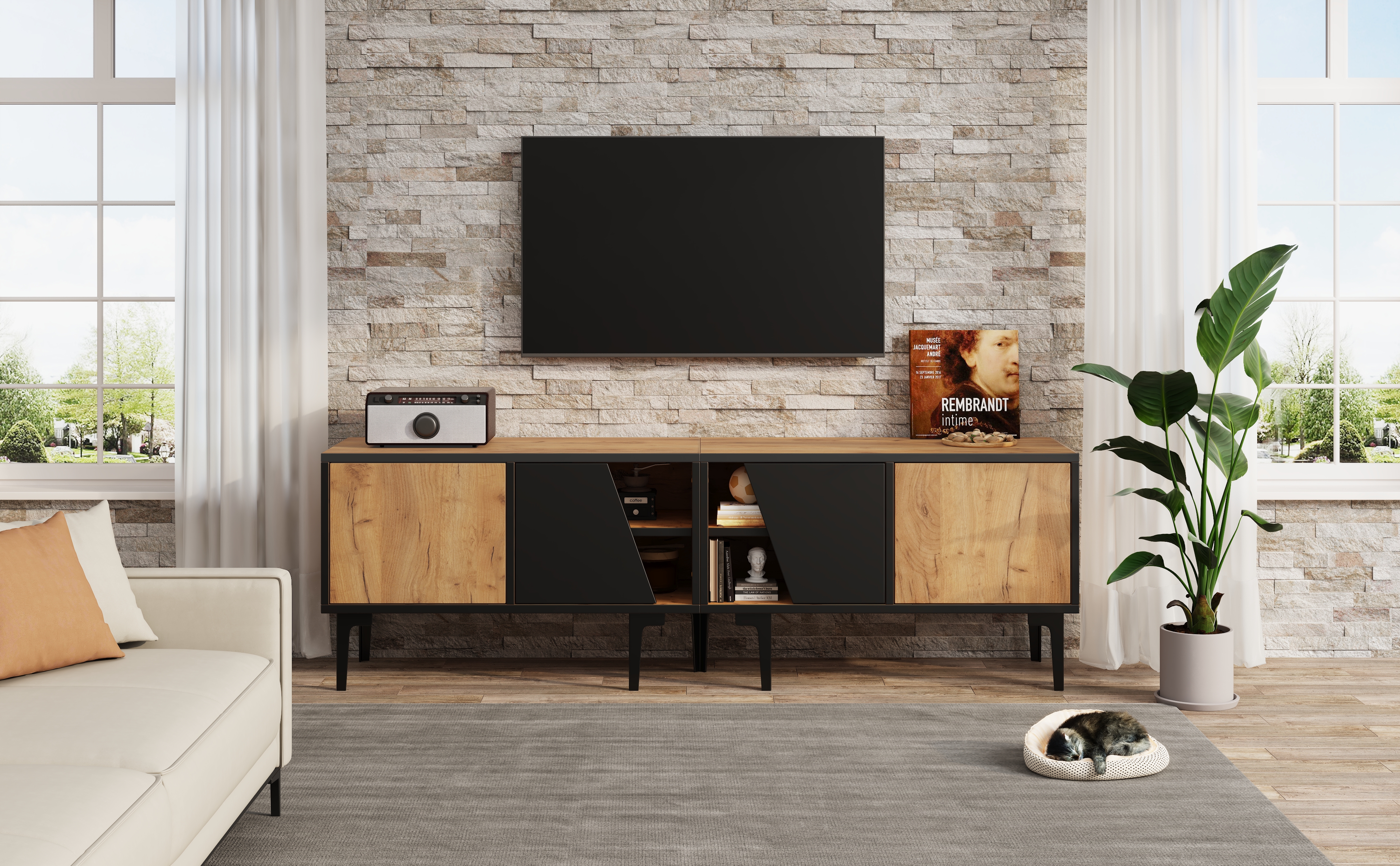 Présentation du meuble TV