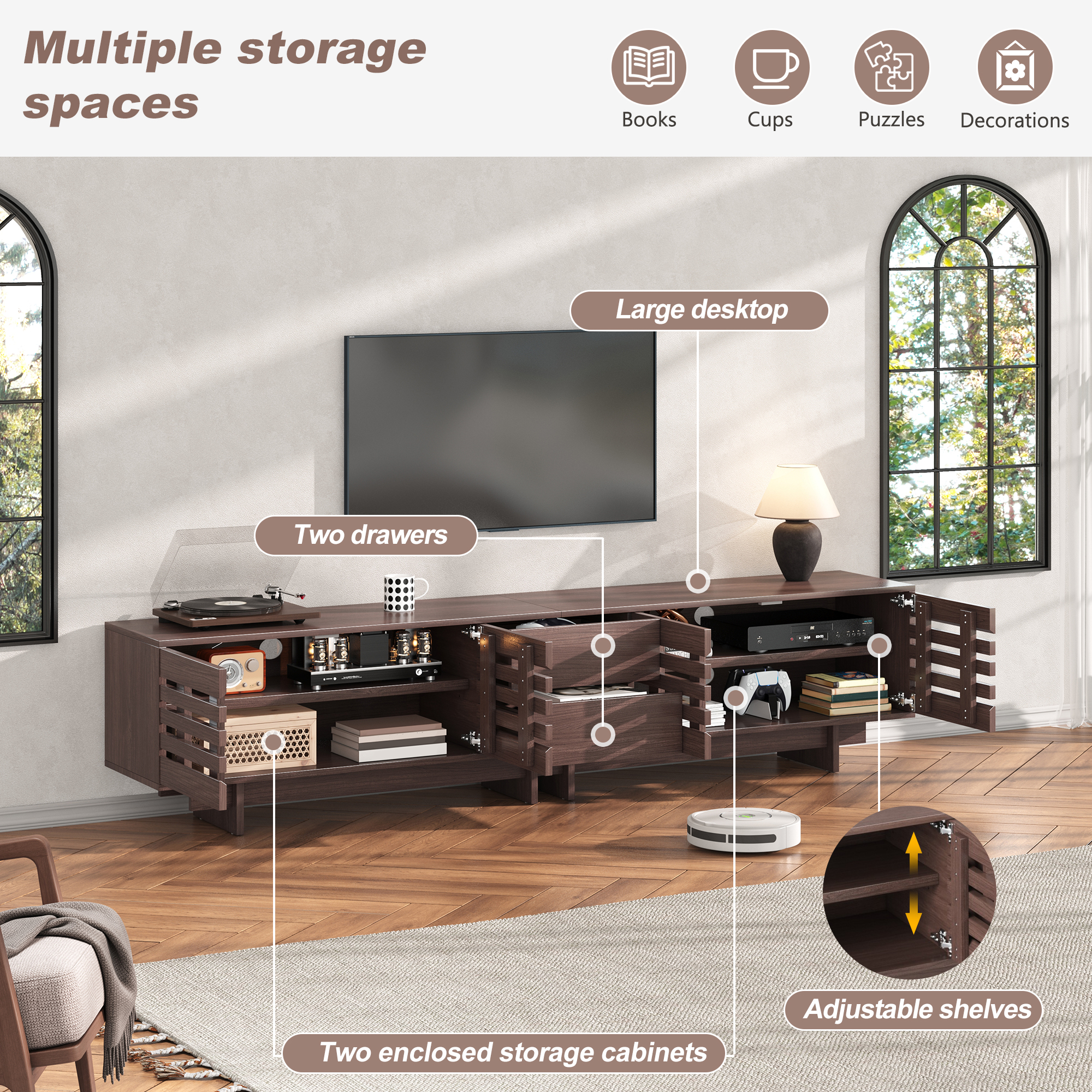 Présentation du meuble TV