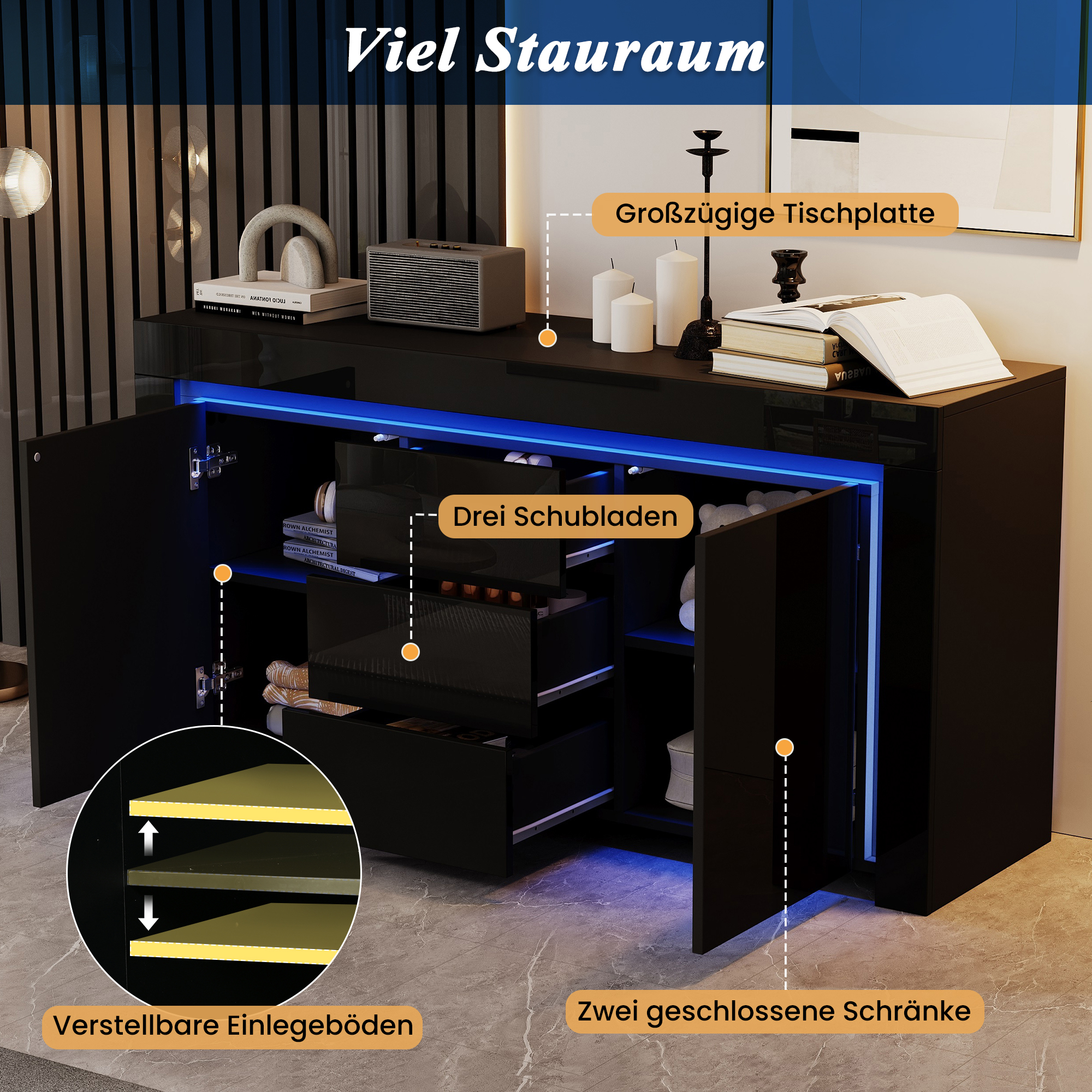 Buffet / Commode vue 3