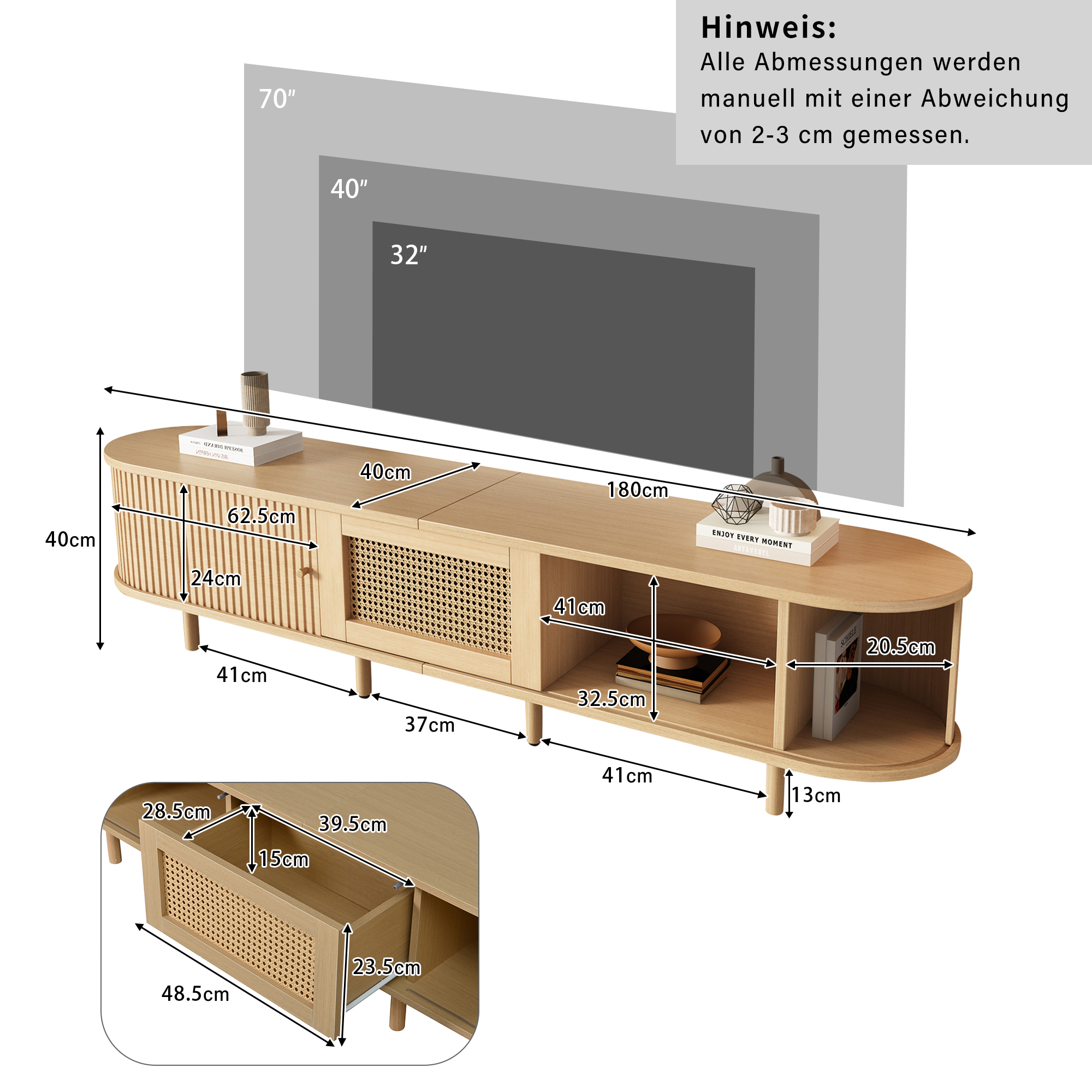 Présentation du meuble TV