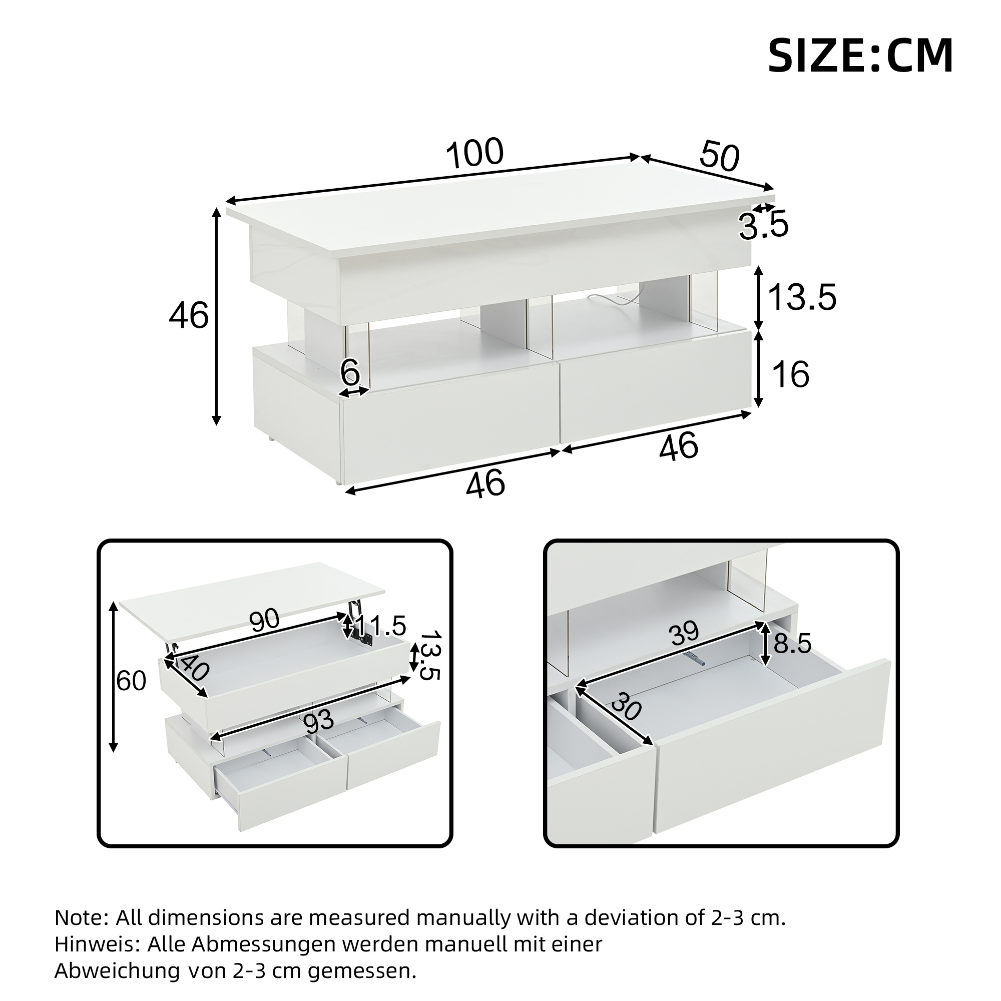 Dimensions et détails