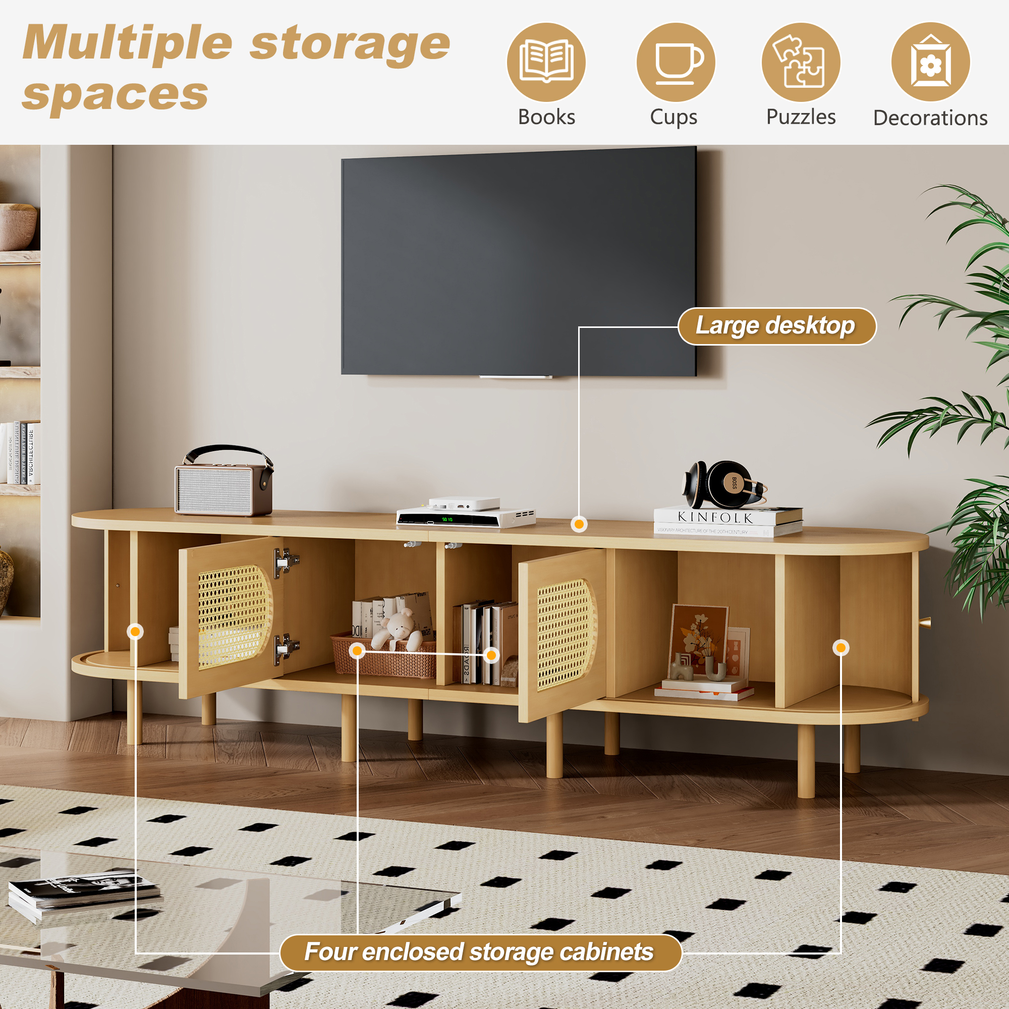 Meuble TV vue 5