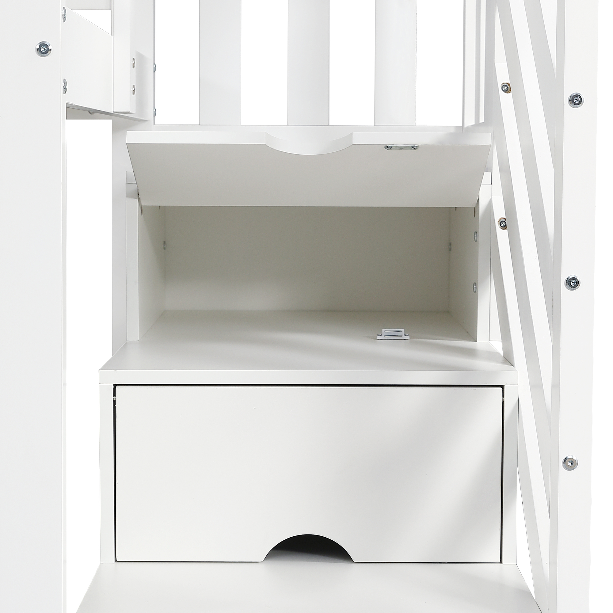 Etagenbett, Kinderbett, mit Fallschutzgitter, 1 Kl