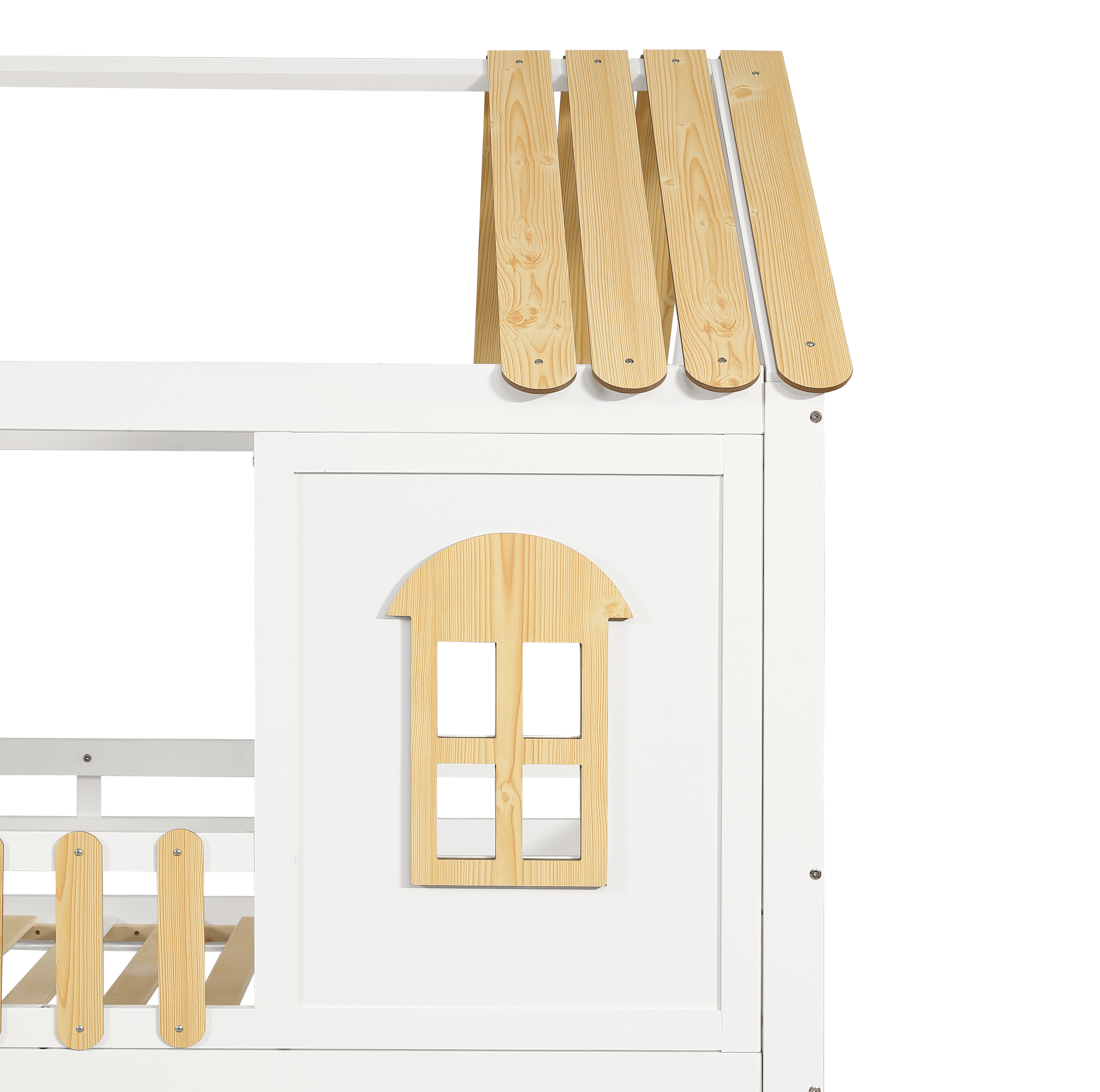 Espace sous le lit cabane