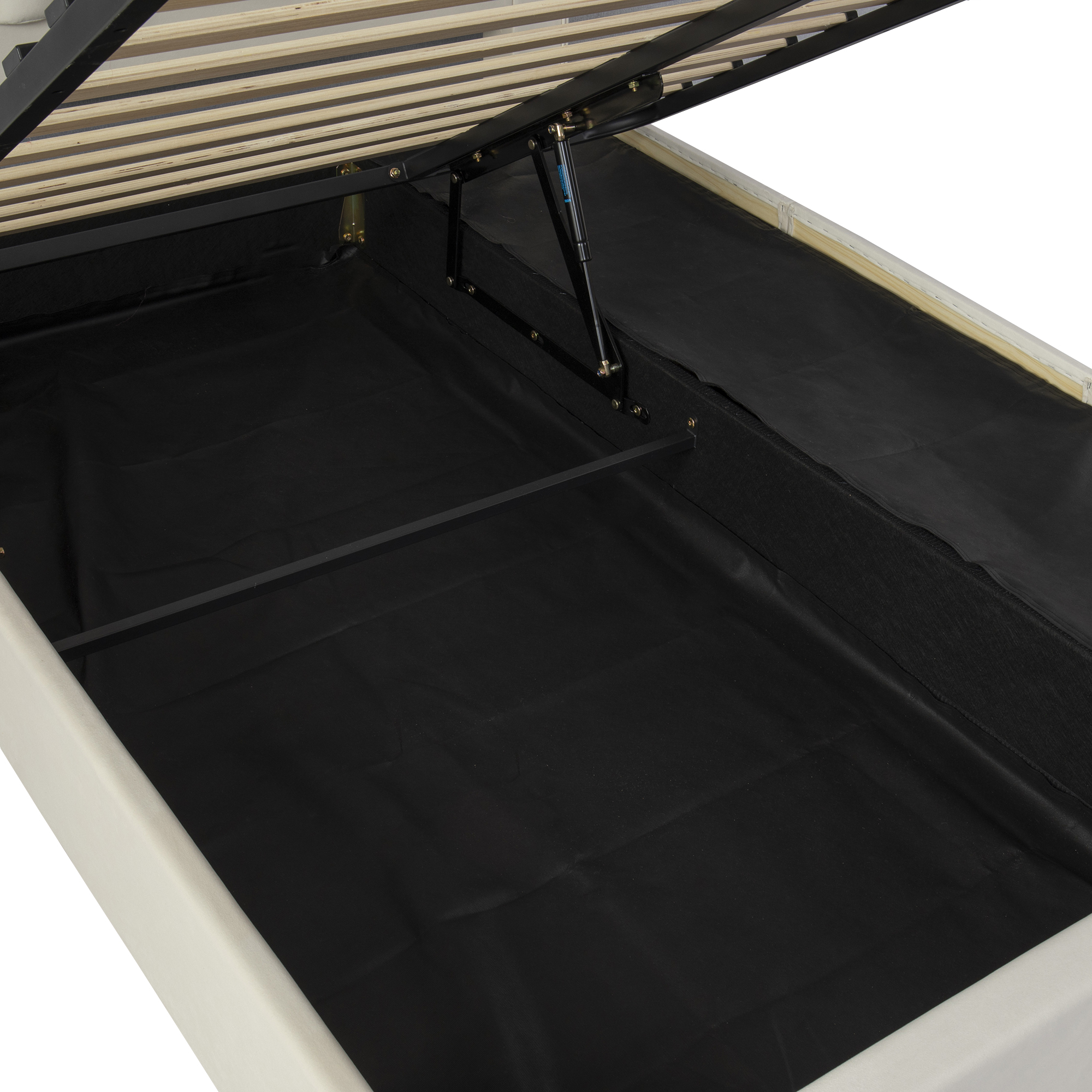 Ambiance chambre avec lit hydraulique