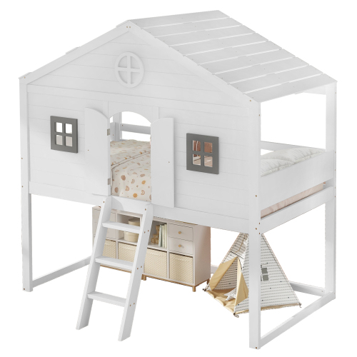 Vue d'ensemble du lit maison enfant