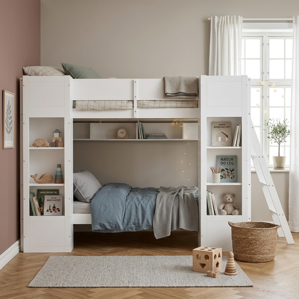 Détail du lit superposé