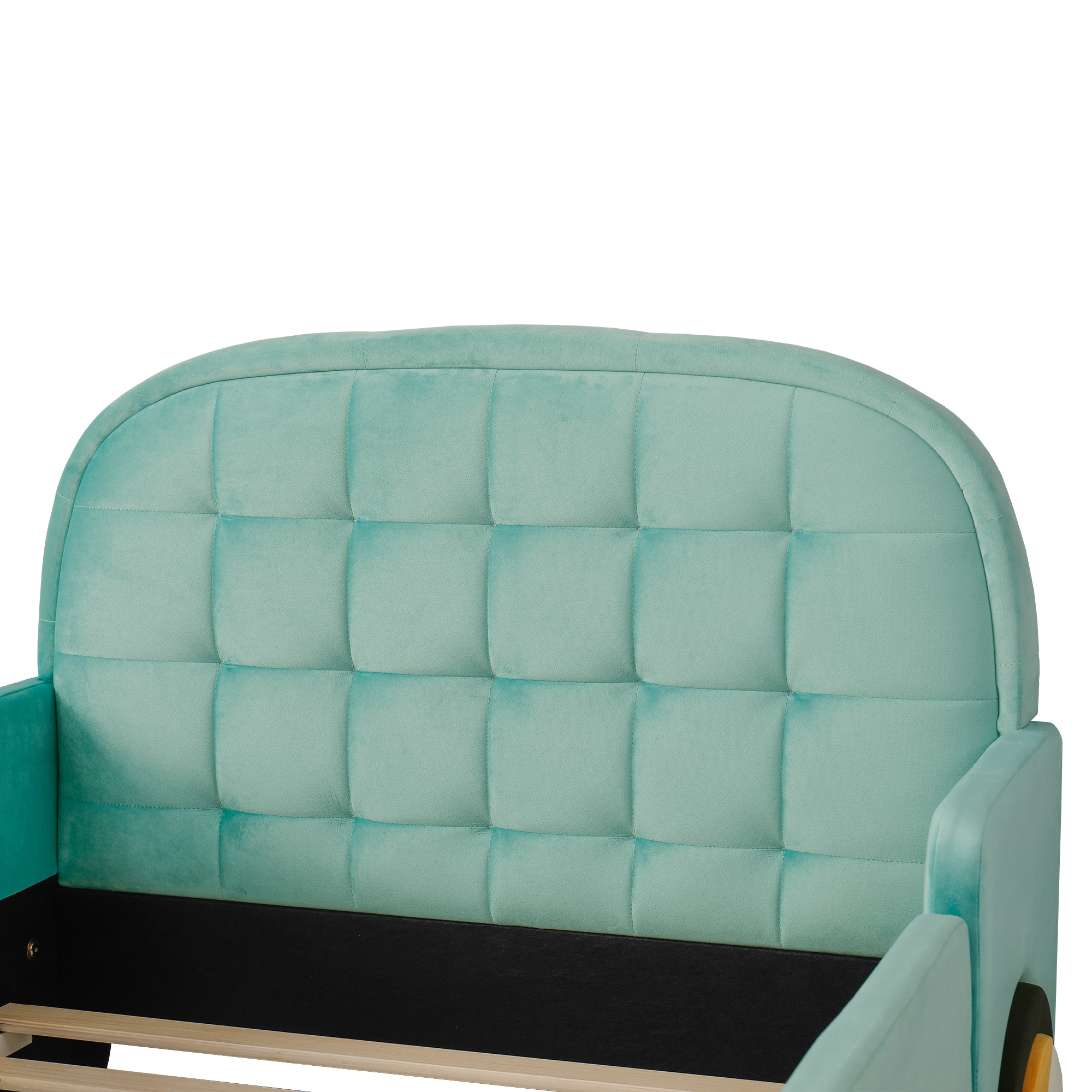 Ambiance chambre enfant avec lit voiture