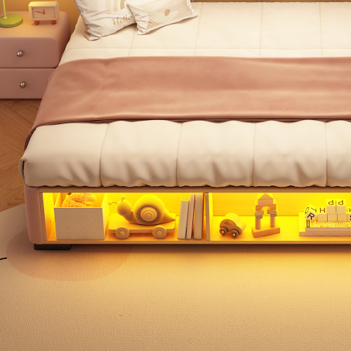 Étagère latérale avec LED