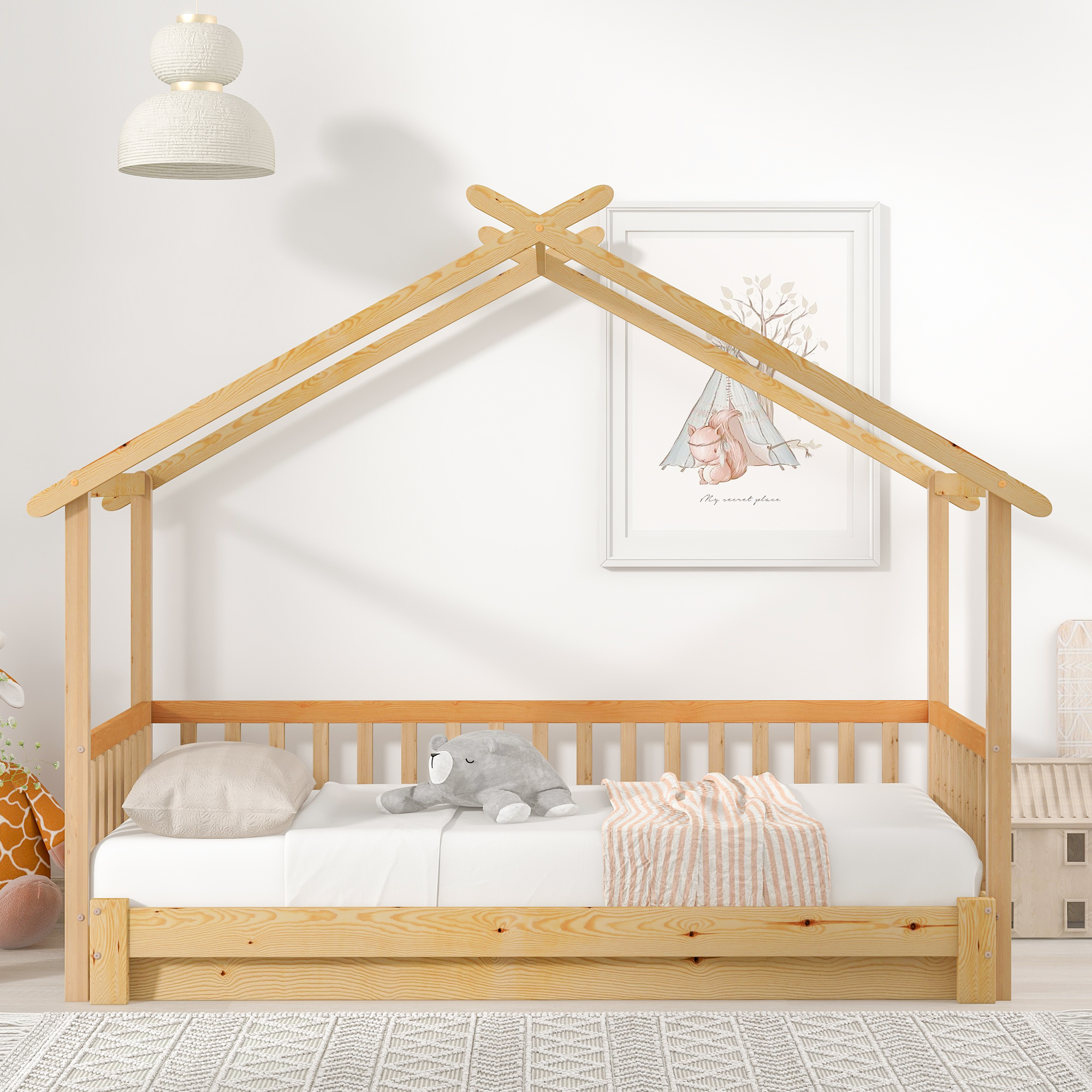 Détail du lit banquette