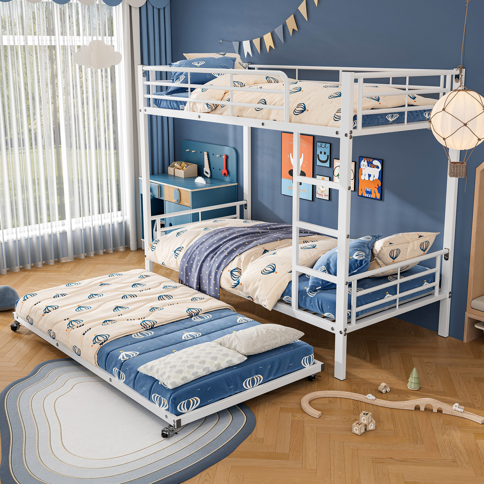 Eisenbett, Etagenbett, Geeignet für Kinder und Jug