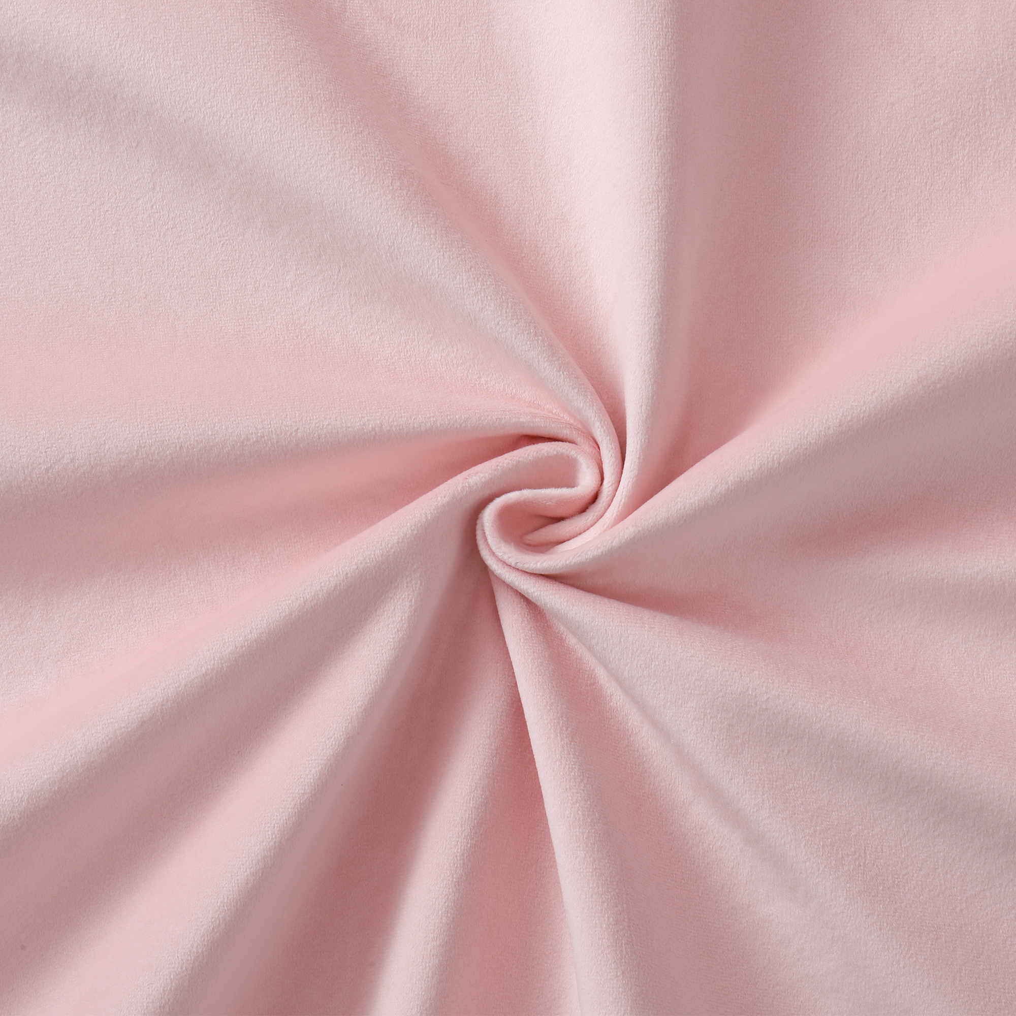 Ambiance chambre avec lit rose