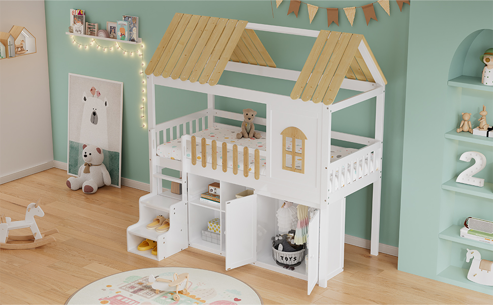 Fenêtre décorative de la cabane